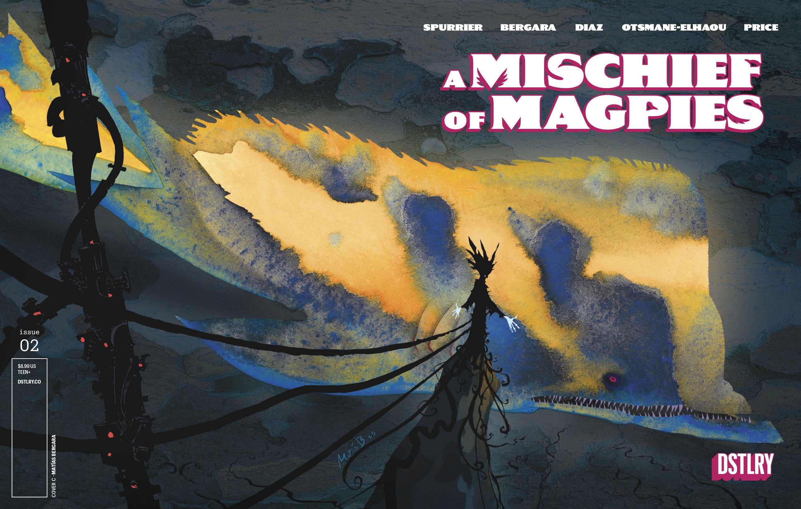 A MISCHIEF OF MAGPIES #2 CVR C MATIAS BERGARA (1:5)