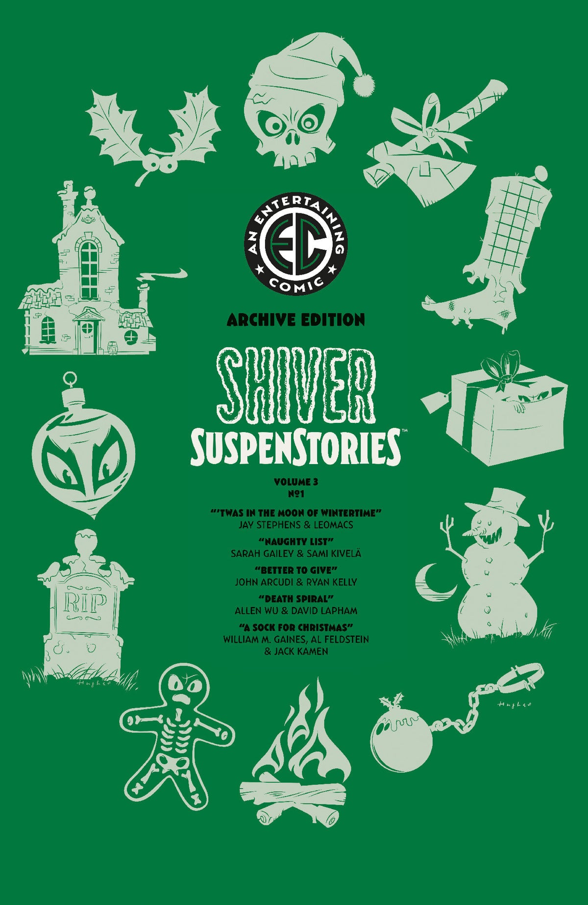 EC Shiver SuspenStories 3 #1 Cover E Rian Hughes Archive Edition 1:50 Var