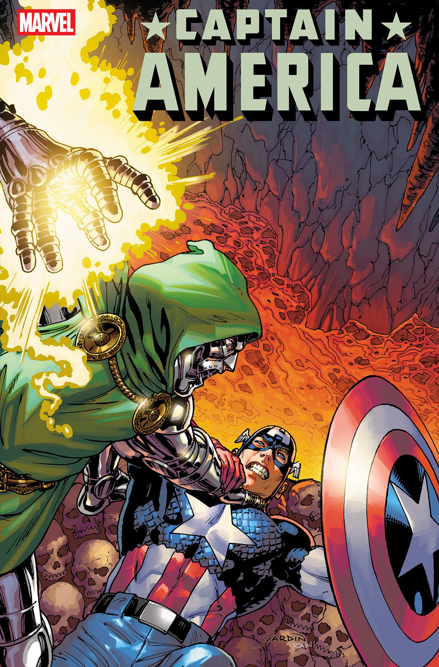 CAPTAIN AMERICA #14 DAVID YARDIN VARIANT [ARM] 1:25