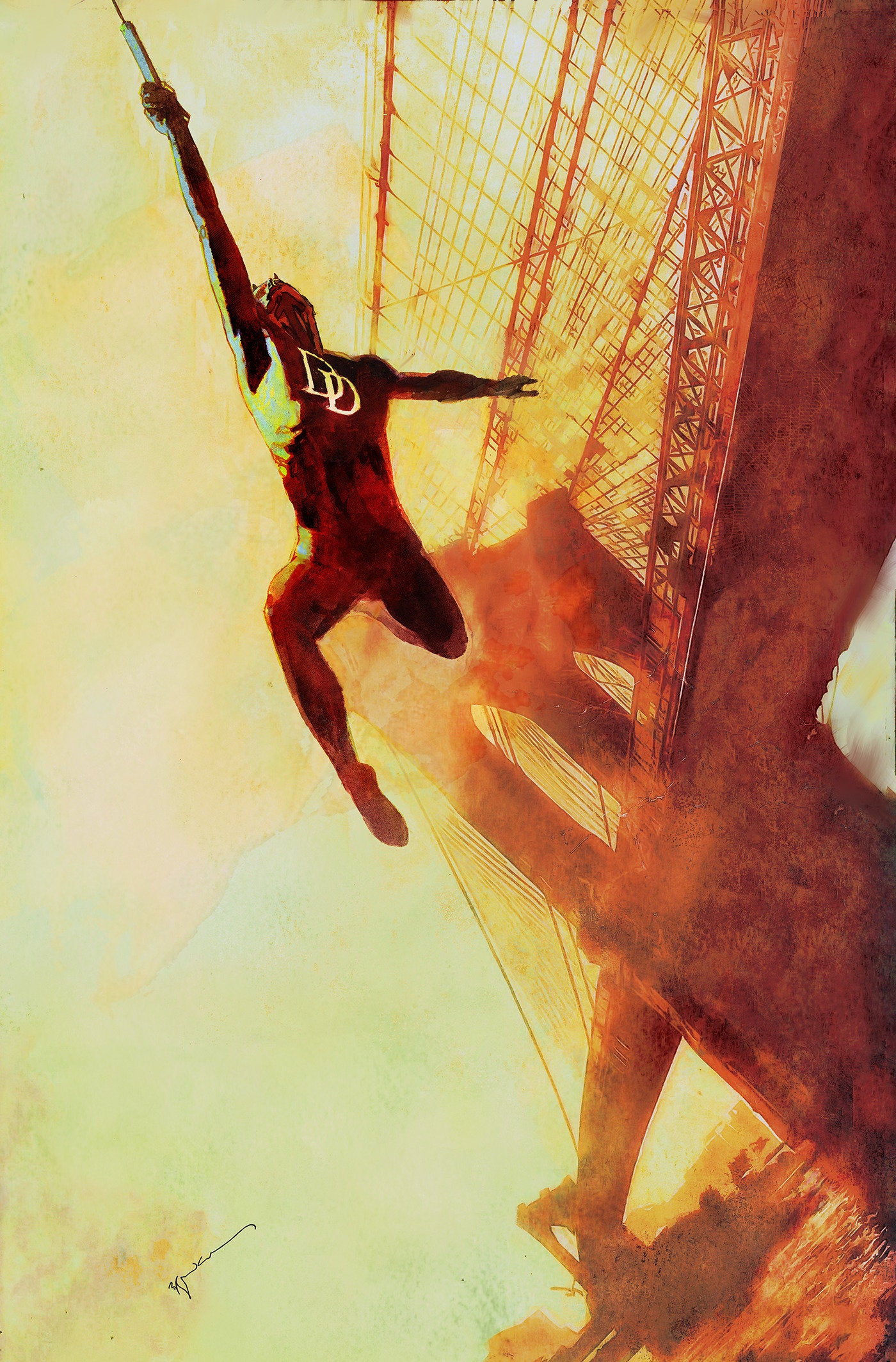 DAREDEVIL #2 BILL SIENKIEWICZ VIRGIN VARIANT
