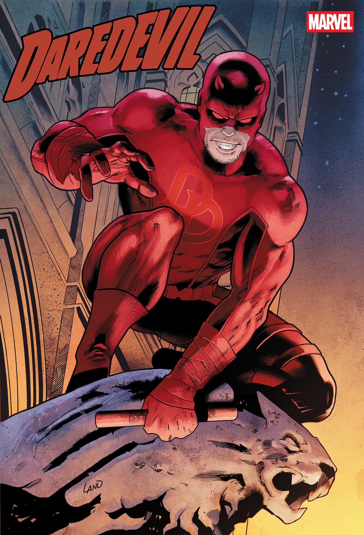 DAREDEVIL #8 GREG LAND VARIANT (1:25)
