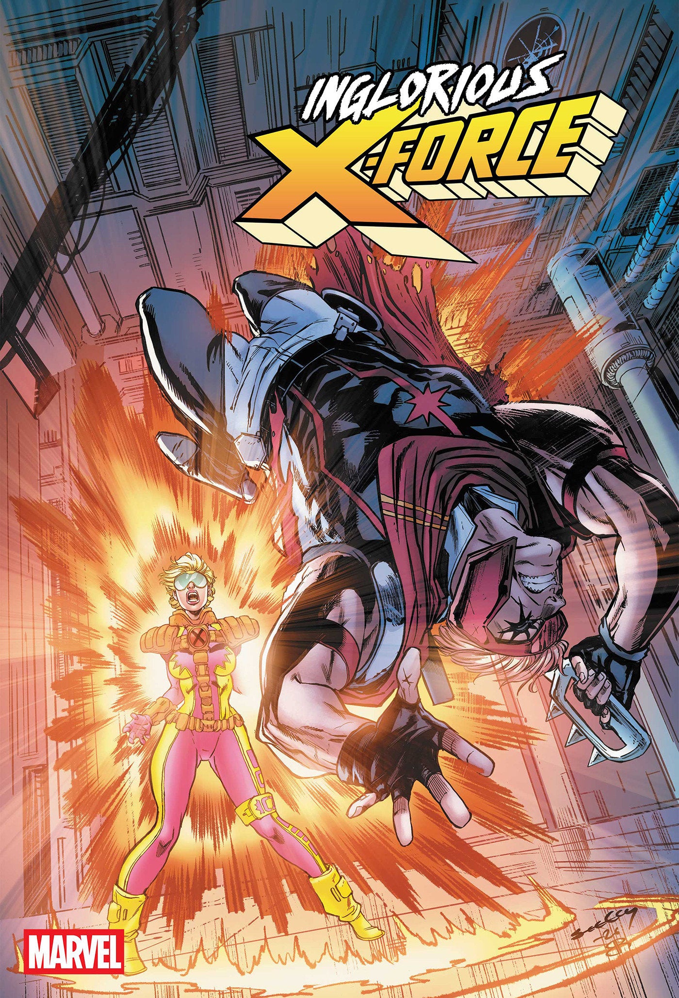 INGLORIOUS X-FORCE #9 TIM SEELEY VARIANT