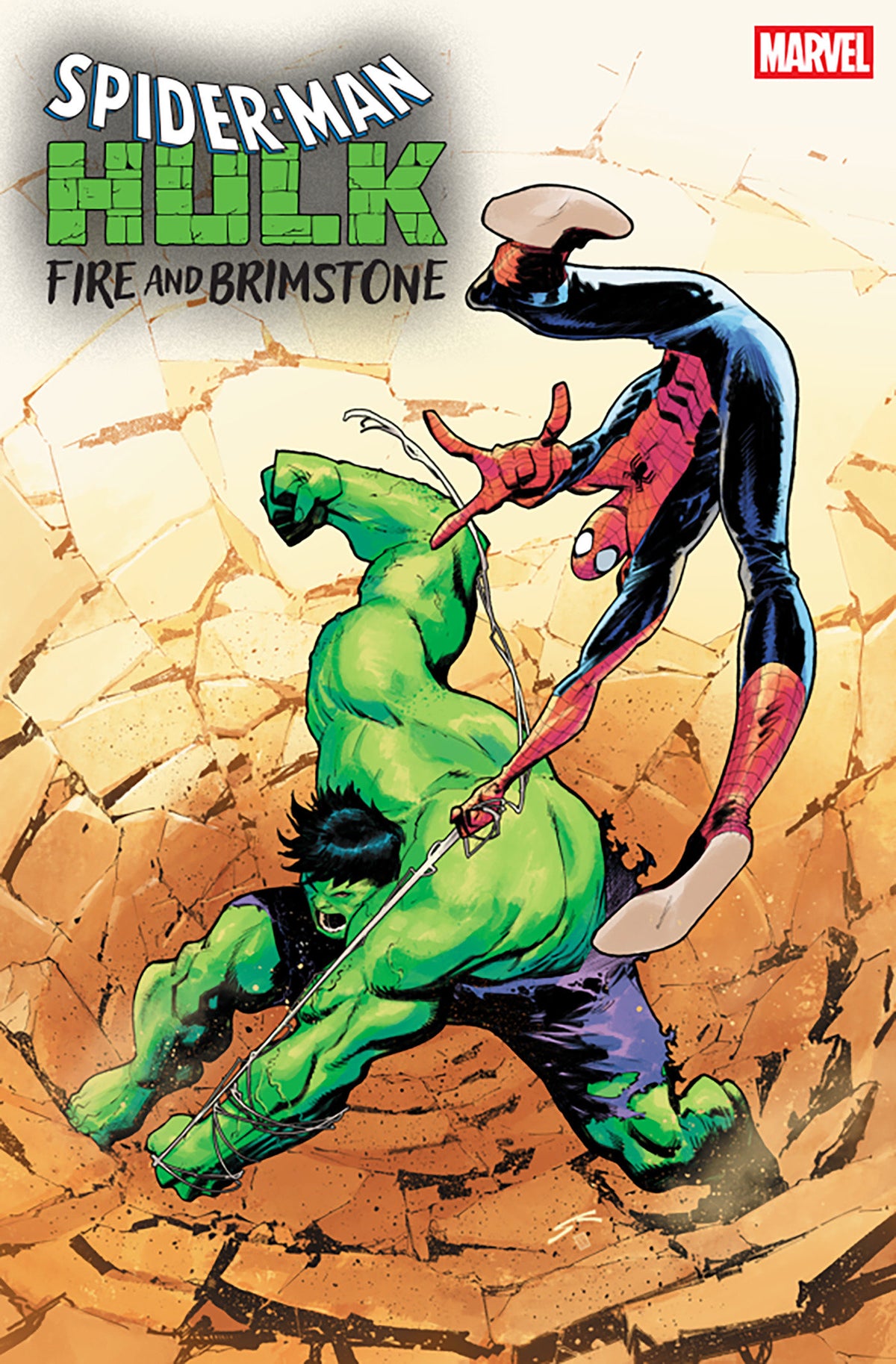 SPIDER-MAN/HULK: FIRE AND BRIMSTONE #3 SUMIT KUMAR VARIANT 1:25