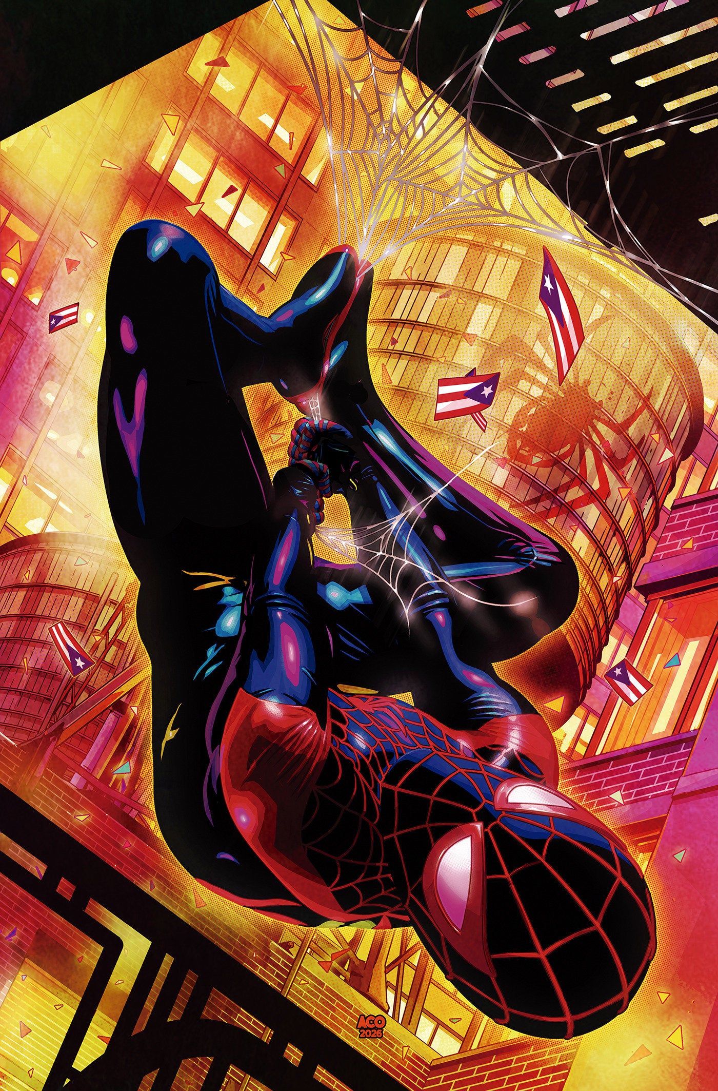 MILES MORALES: SPIDER-MAN #1 ACO RATIO VIRGIN 2ND PRINTING VARIANT (1:25)