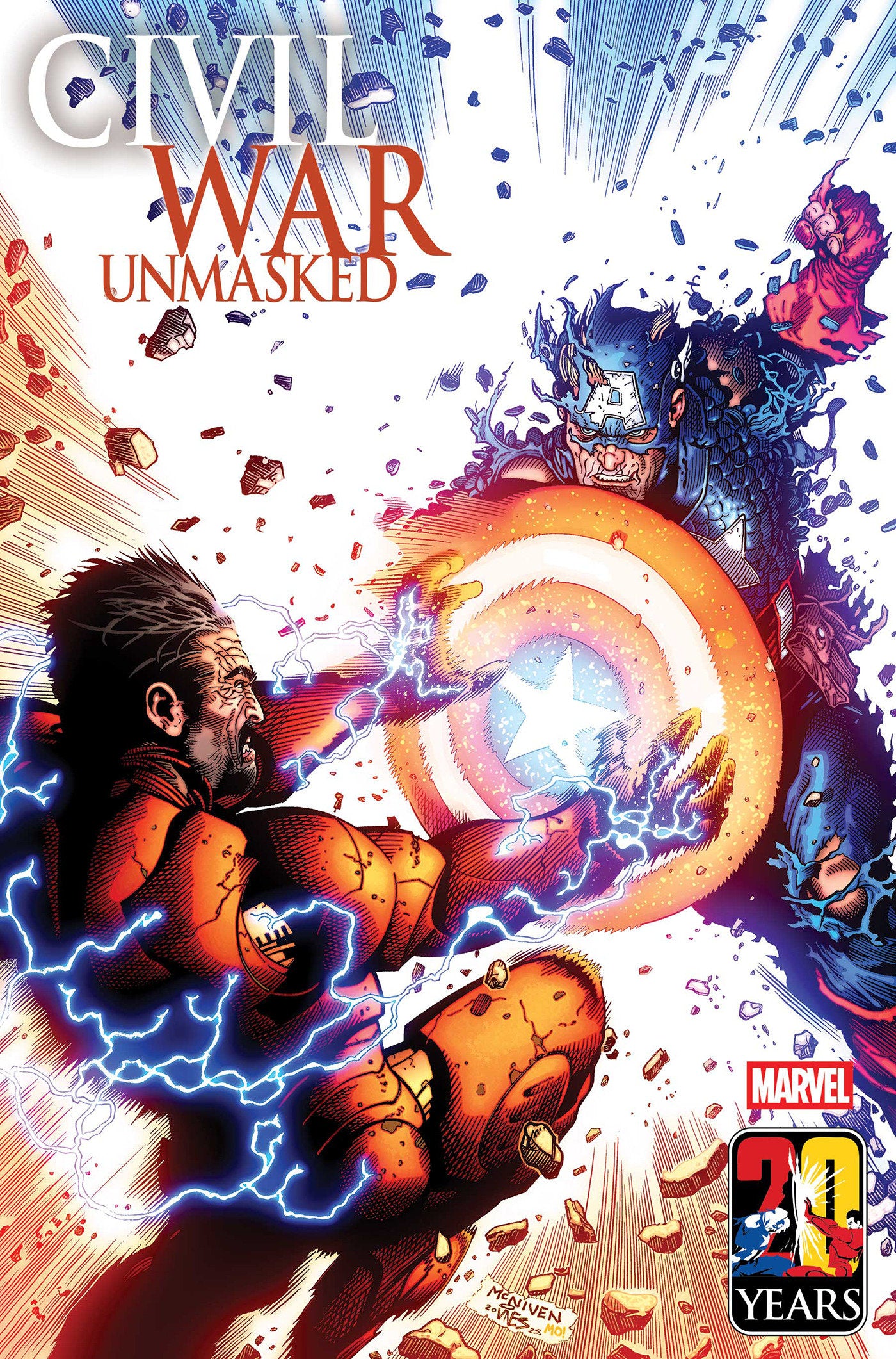 CIVIL WAR: UNMASKED #1 STEVE MCNIVEN VARIANT