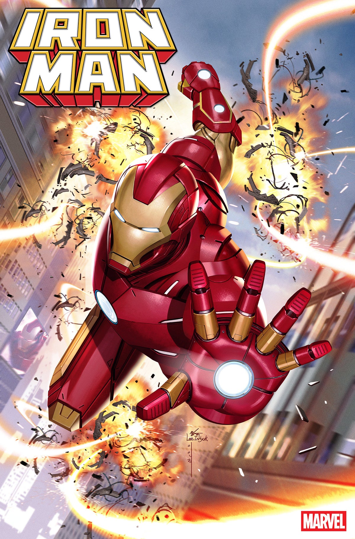 IRON MAN #10 INHYUK LEE VARIANT (1:25)