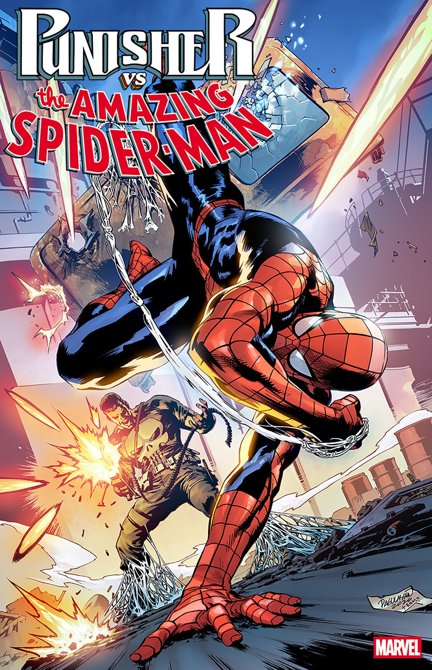 PUNISHER VS. SPIDER-MAN #2 CARLO PAGULAYAN VARIANT 1:25