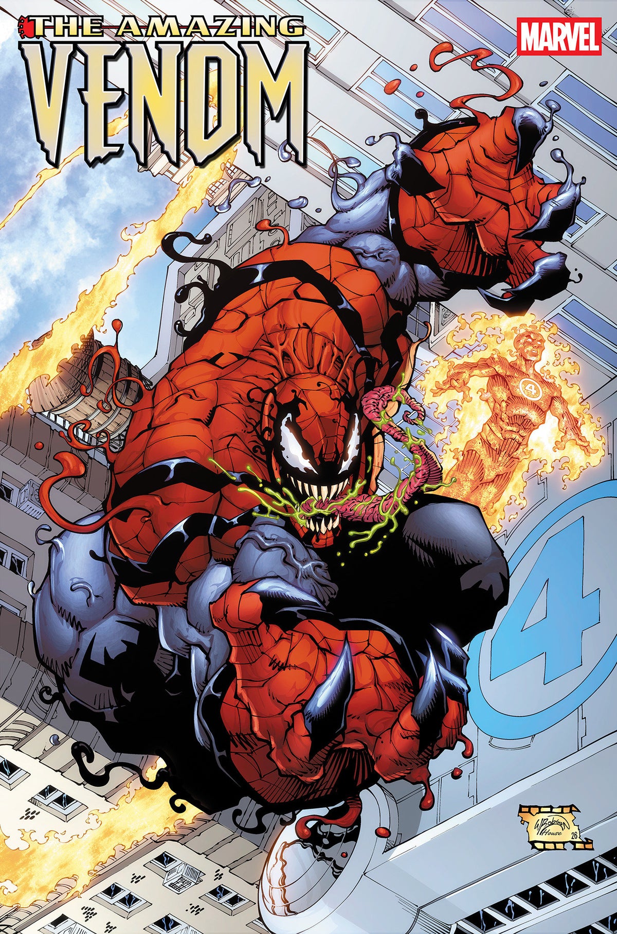 THE AMAZING VENOM #2 WILL ROBSON VARIANT 1:25