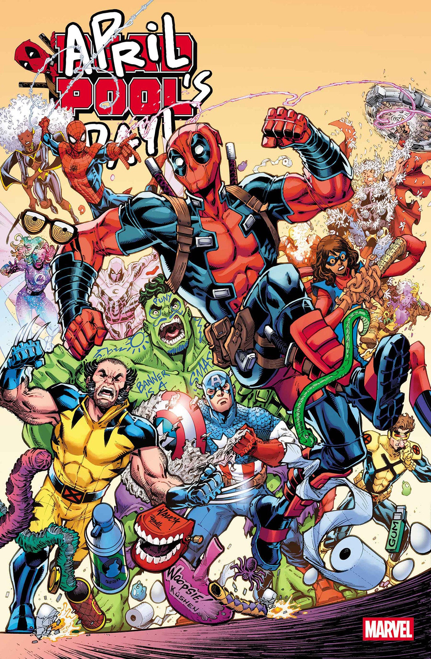DEADPOOL: APRIL POOL'S DAY #1 TODD NAUCK VARIANT