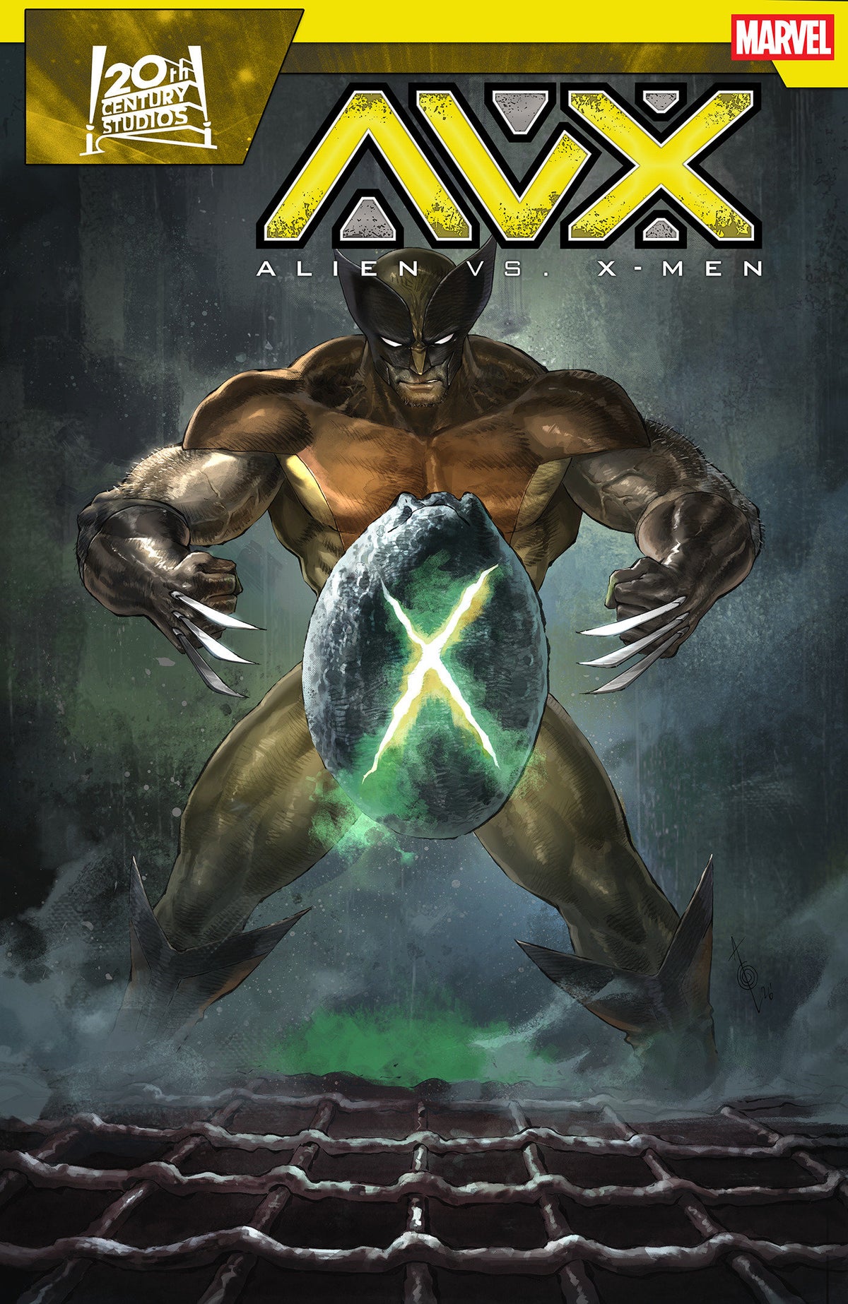 Alien Vs. X-Men #1C Alan Quah
