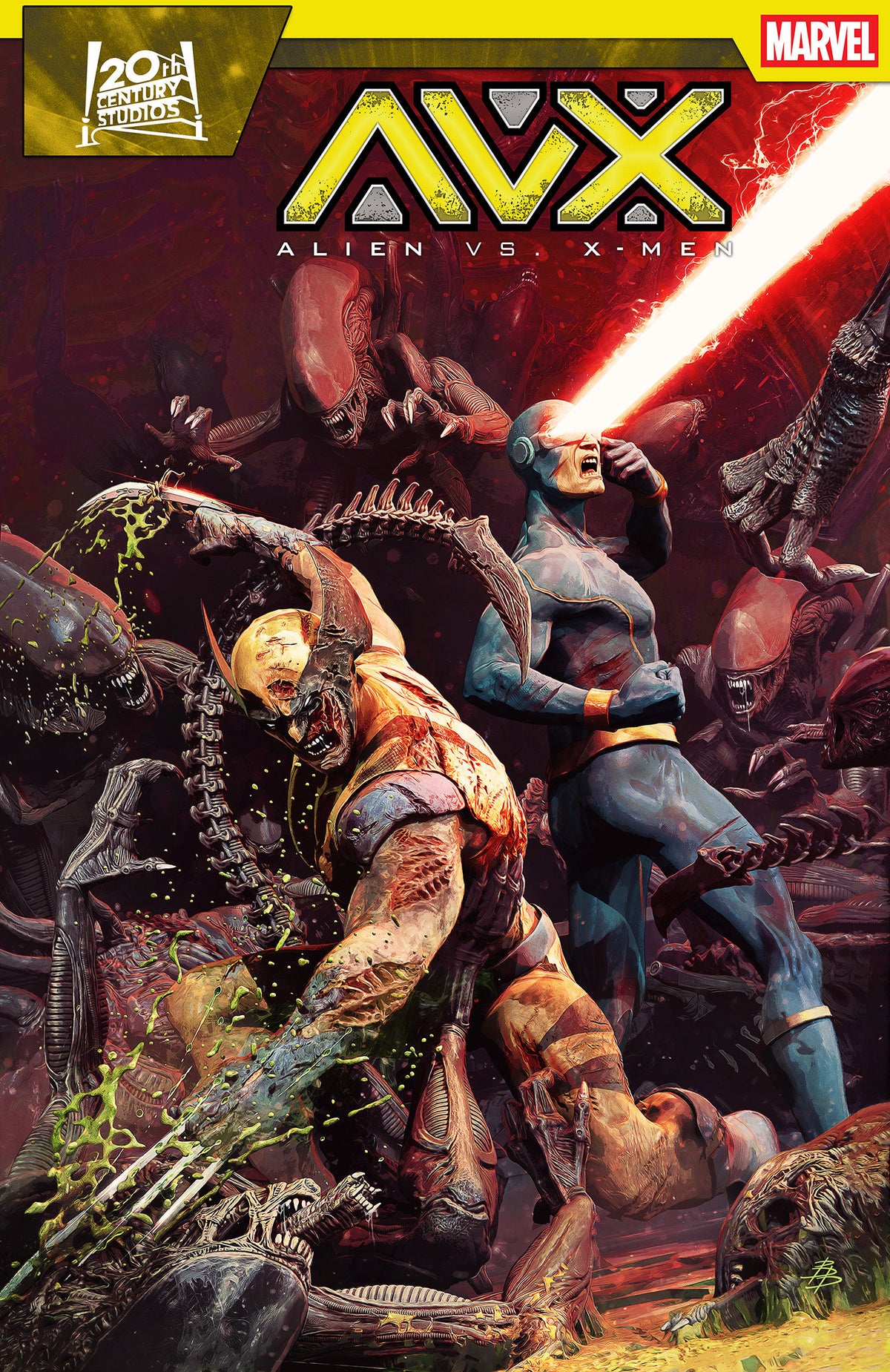Alien Vs. X-Men #1E Björn Barends