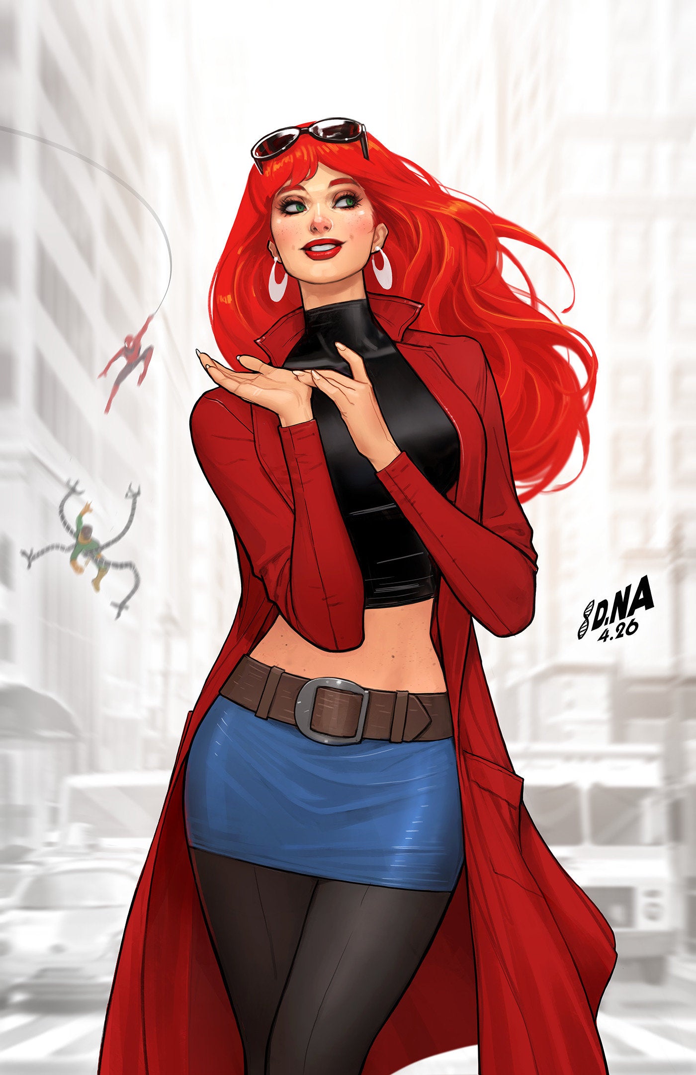 MARY JANE: FACE IT, TIGER #1 DAVID NAKAYAMA VIRGIN VARIANT 1:50