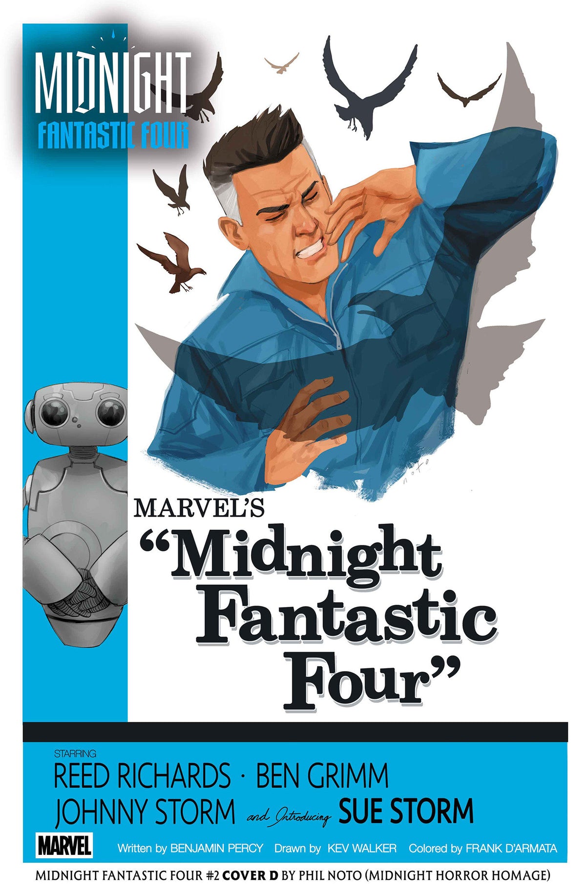 MIDNIGHT FANTASTIC FOUR #2 COVER D PHIL NOTO MIDNIGHT HORROR HOMAGE VARIANT