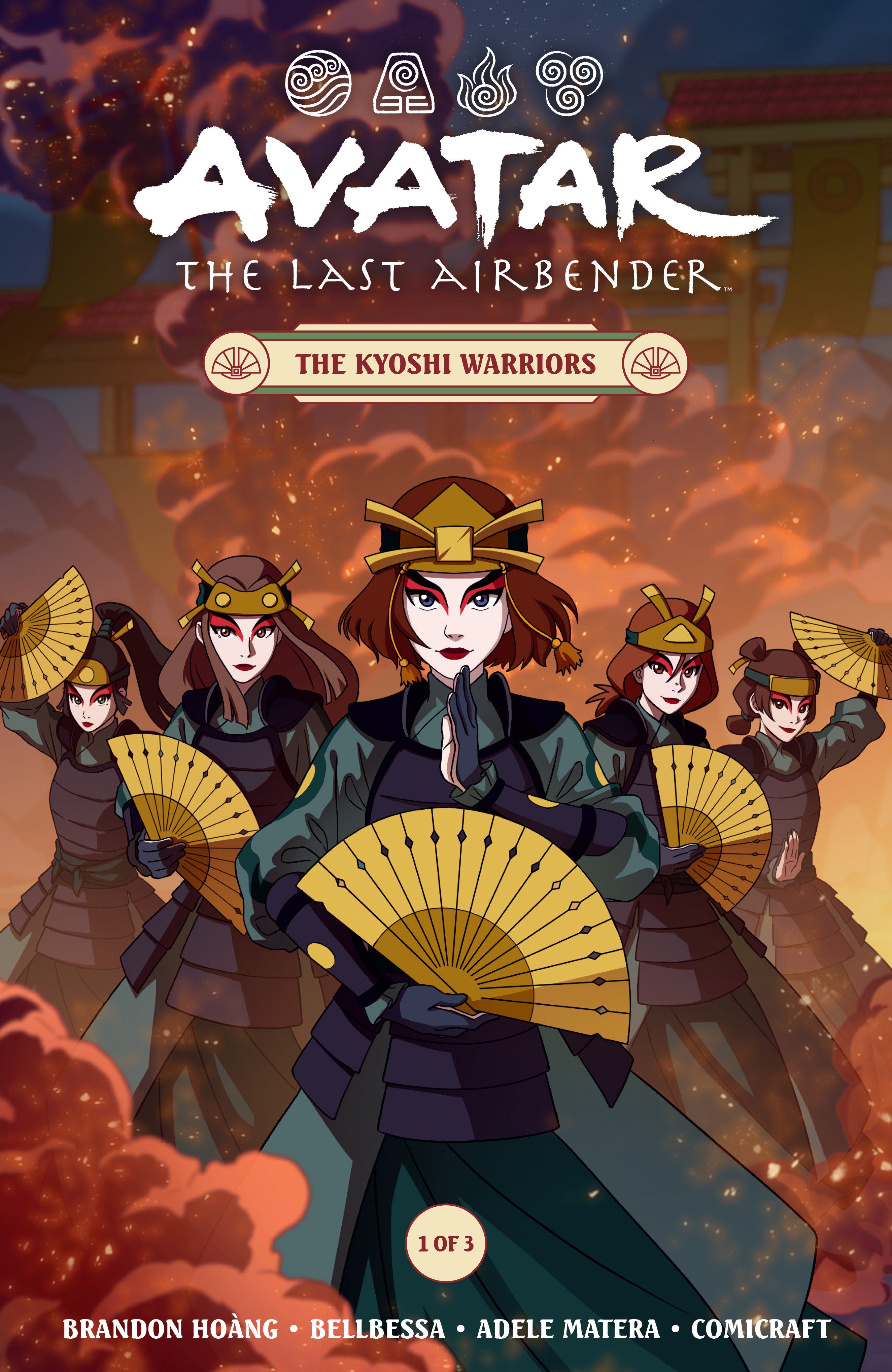 Avatar: The Last Airbender--The Kyoshi Warriors #1 (CVR A) (Danielle Weires)