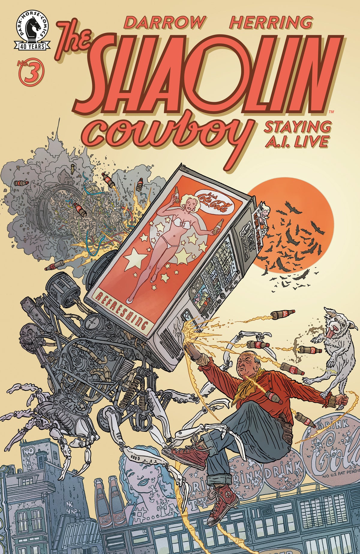 Shaolin Cowboy: Staying A.I.Live #3A