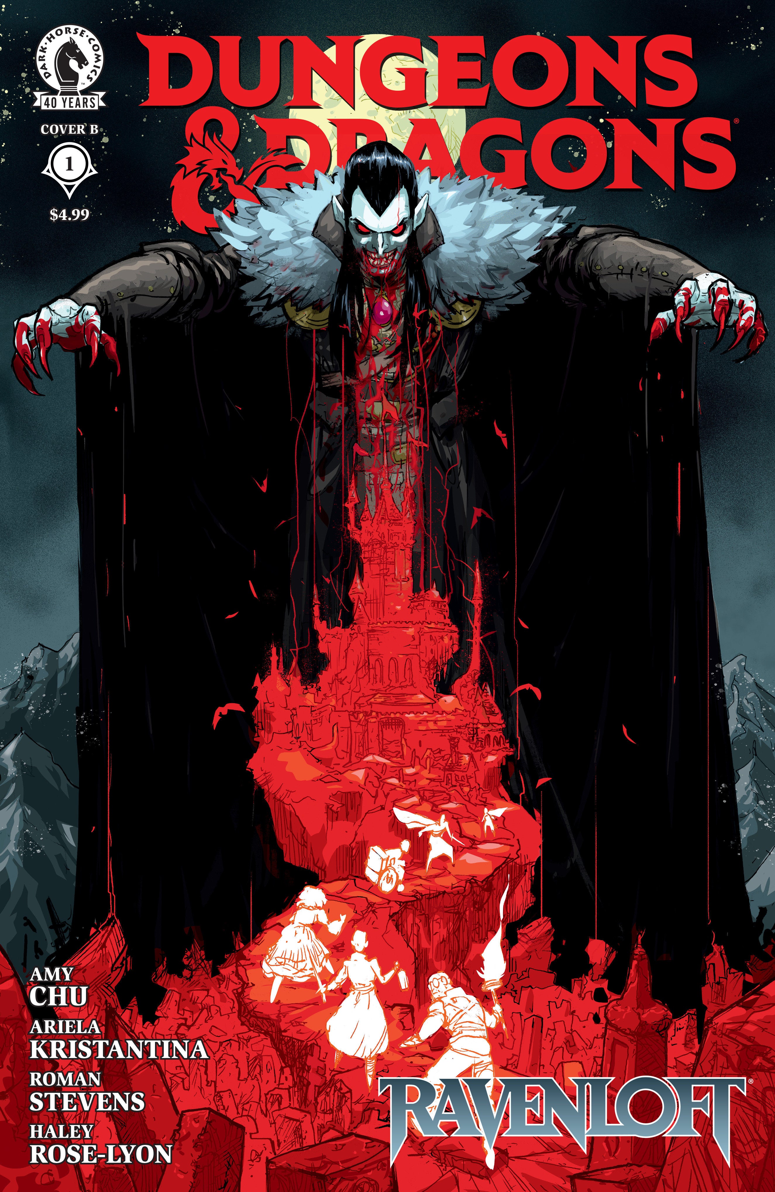 Dungeons & Dragons: Ravenloft #1 (CVR B) (1:20) (Riley Rossmo)