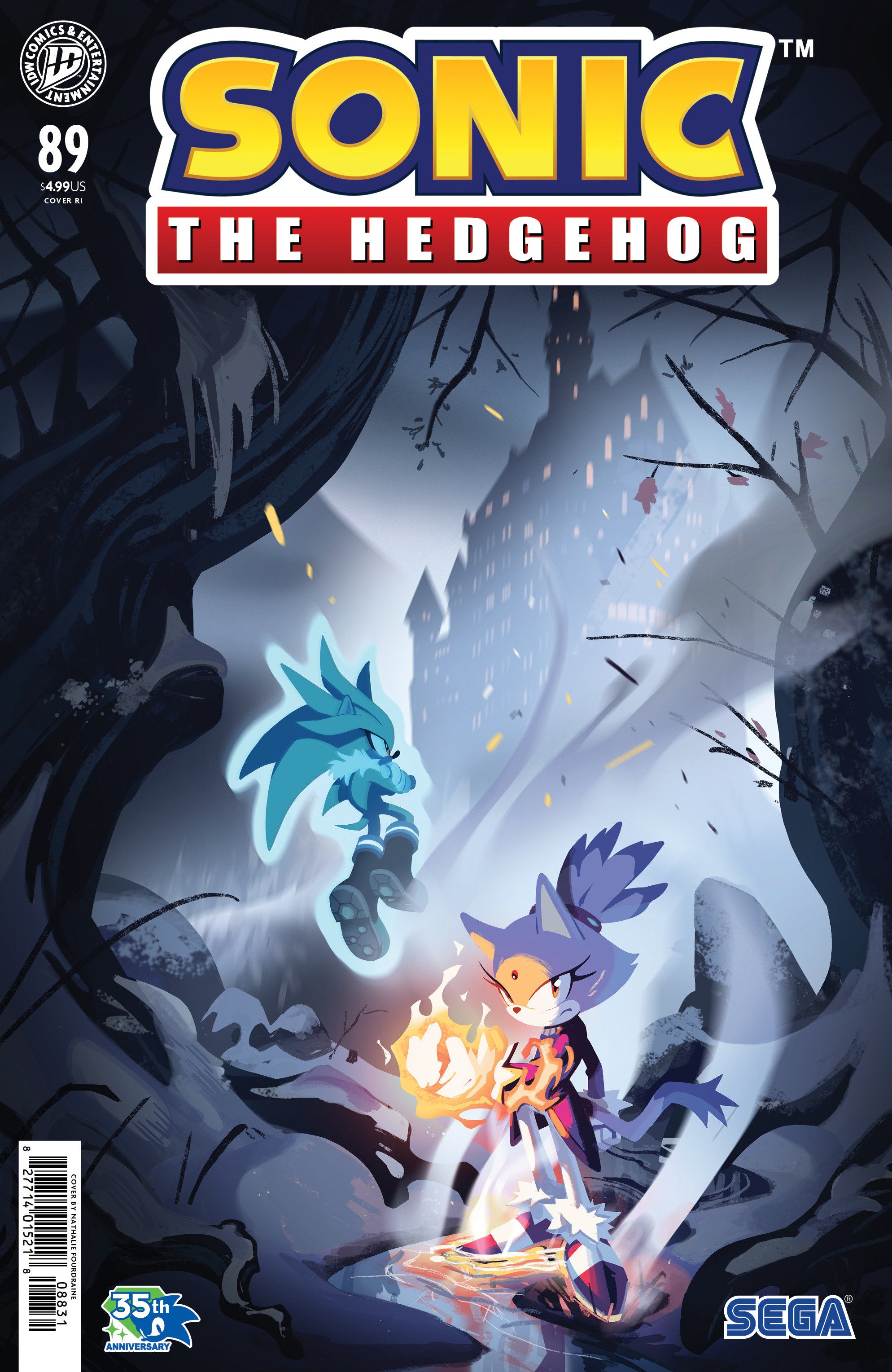Sonic the Hedgehog #89 Variant RI (1:15) (Fourdraine)
