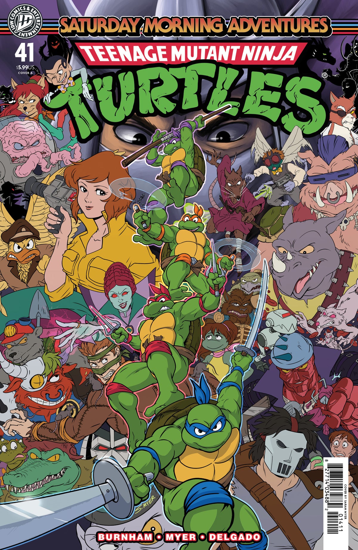 Teenage Mutant Ninja Turtles: Saturday Morning Adventures Continued #41A