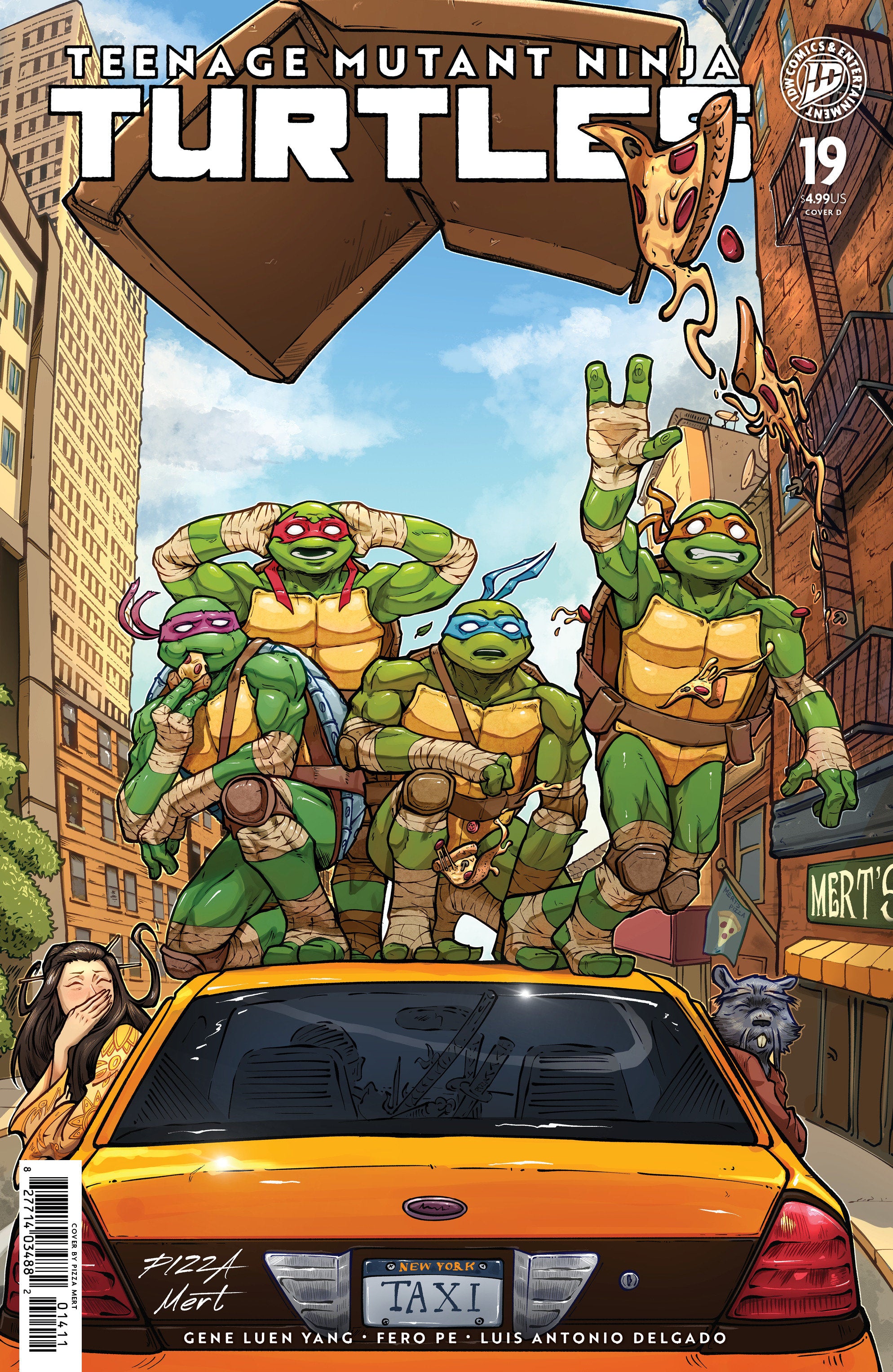 Teenage Mutant Ninja Turtles v.06 #19D Mert Pizza
