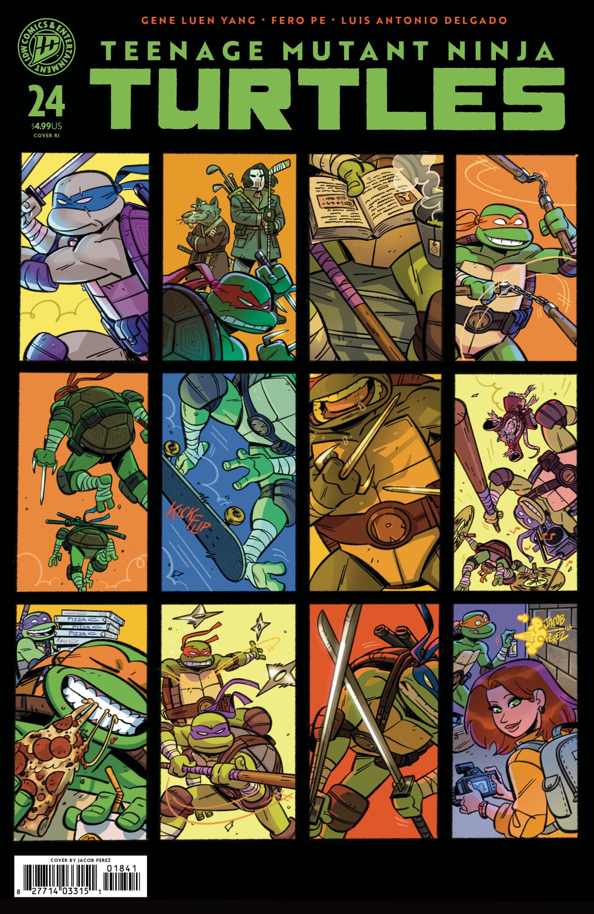 Teenage Mutant Ninja Turtles #24 Variant RI (1:25) (Perez)