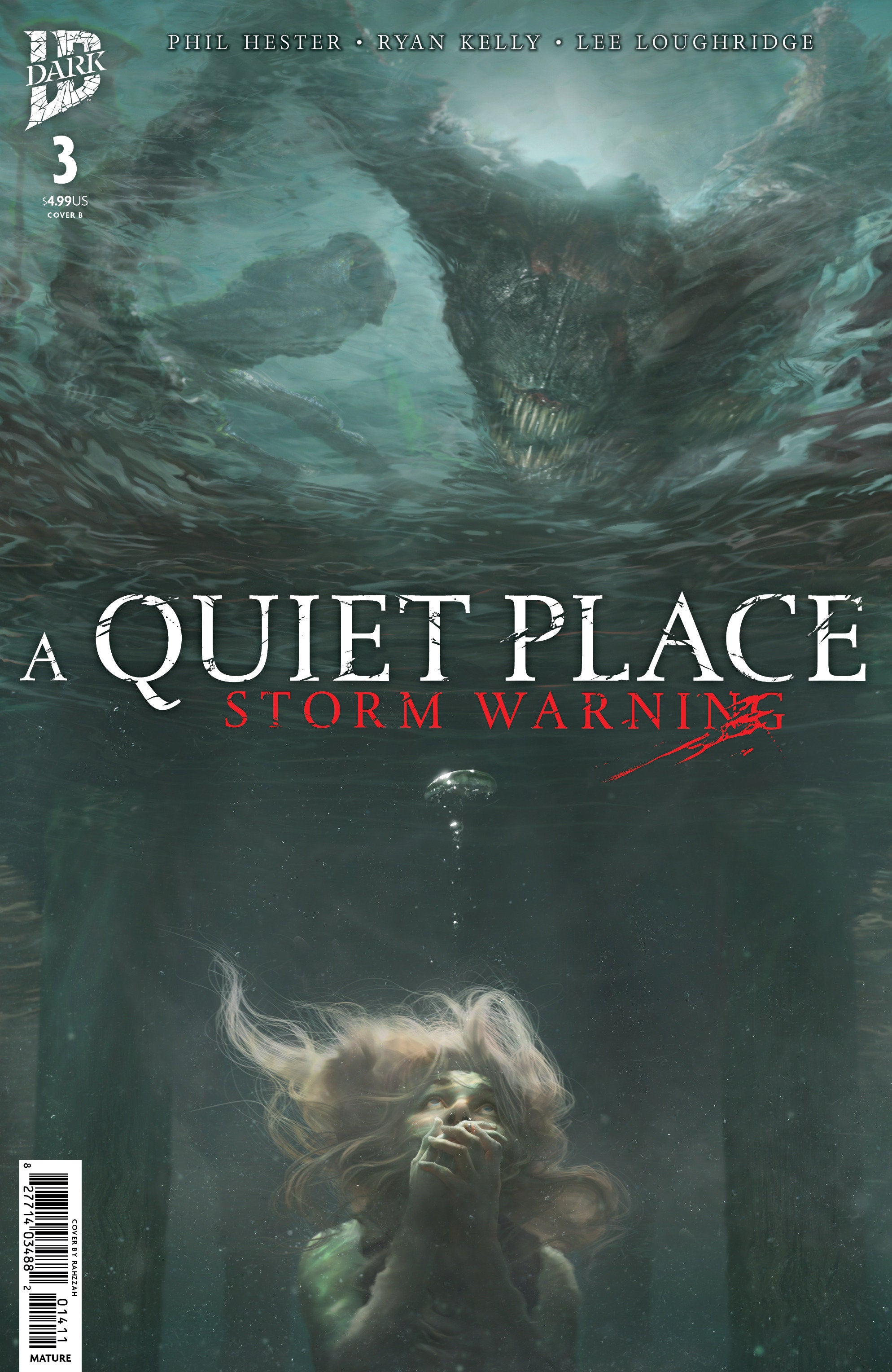 A Quiet Place: Storm Warning #3 Variant B ( Rahzzah)