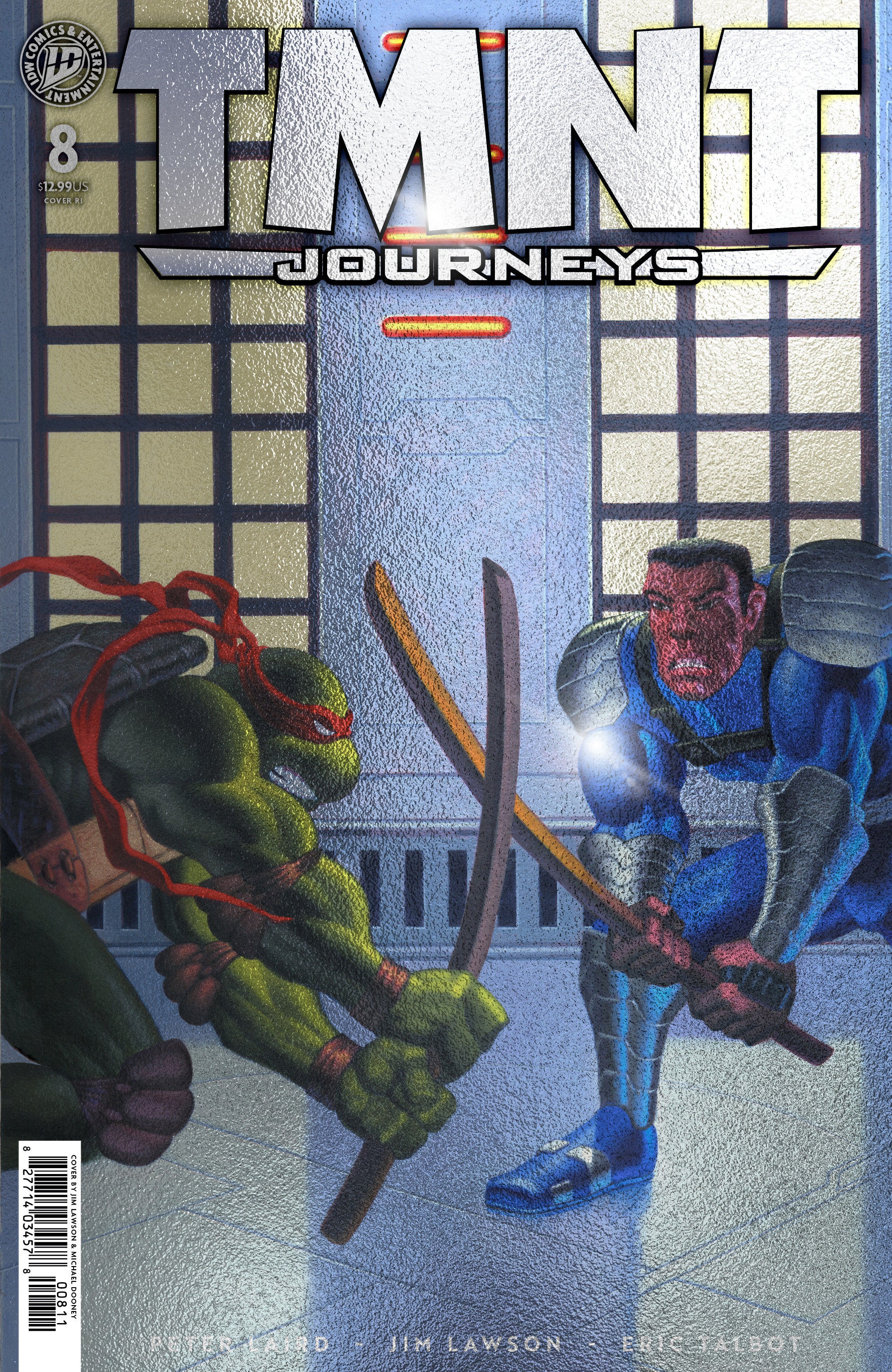 TMNT: Journeys #8 Variant RI Foil (Dooney & Lawson) 1:10