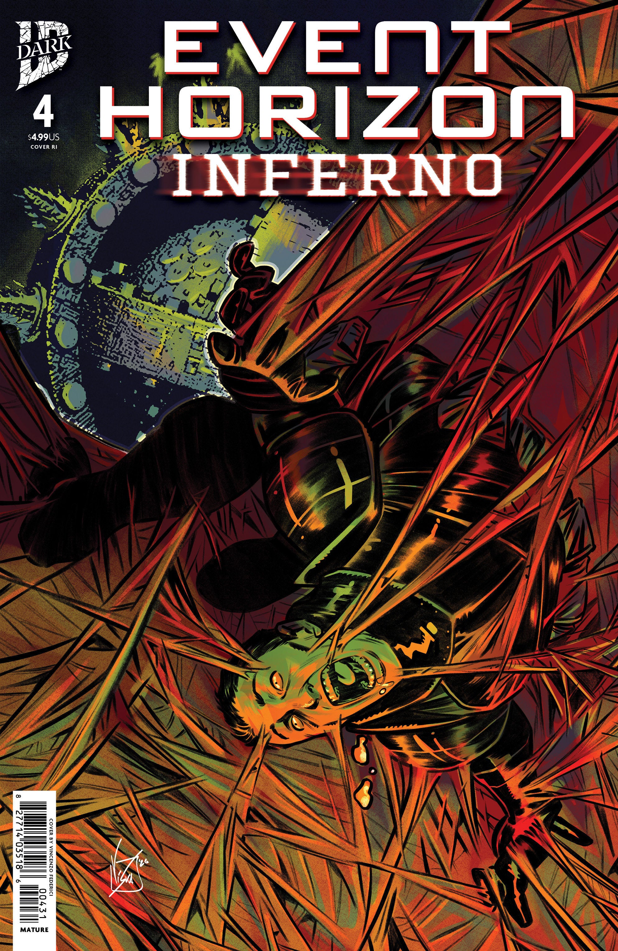 Event Horizon: Inferno #4 Variant RI (1:10) (Federici)