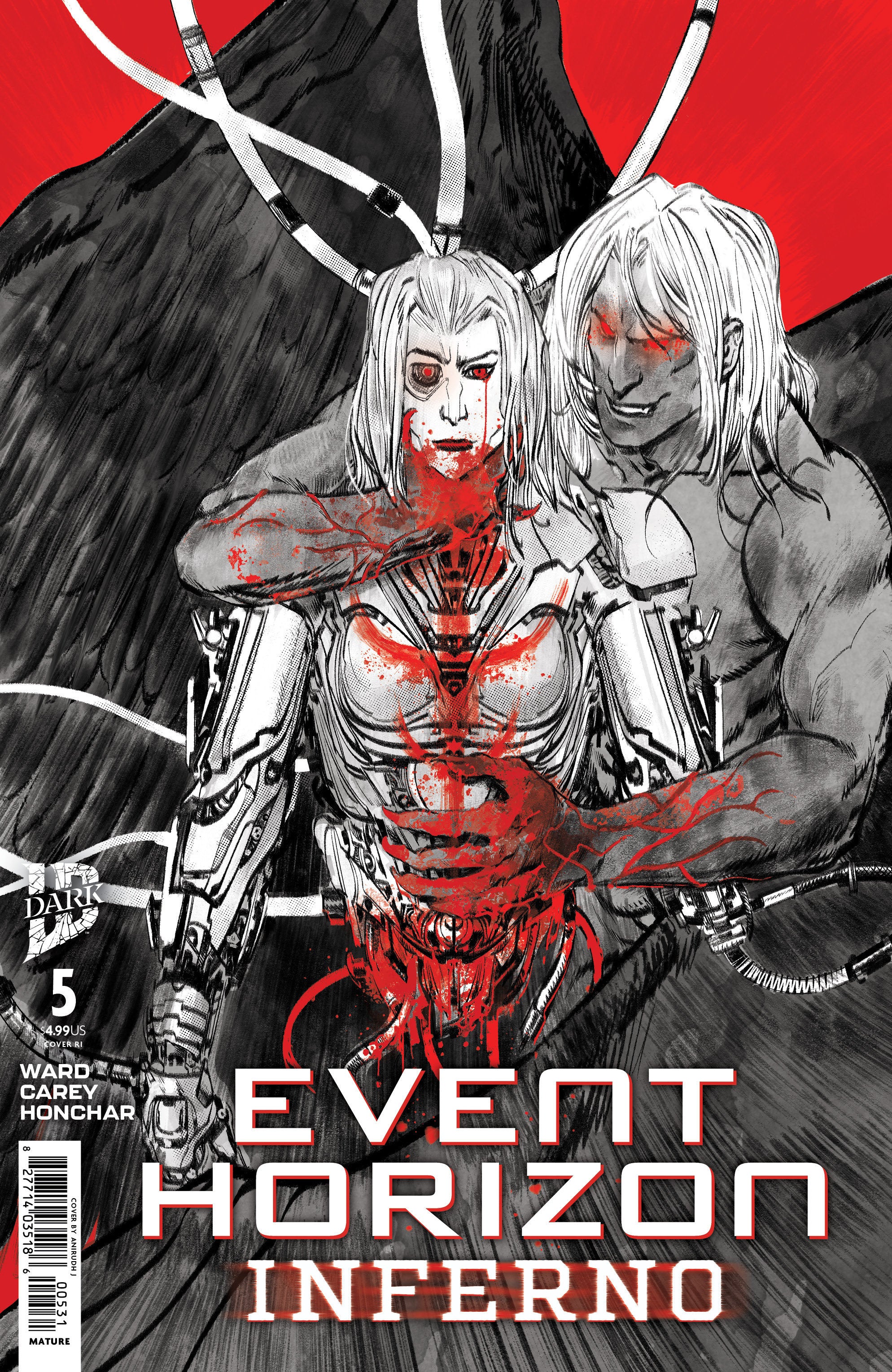 Event Horizon: Inferno #5 Variant RI (1:10) (J, Anirudh)