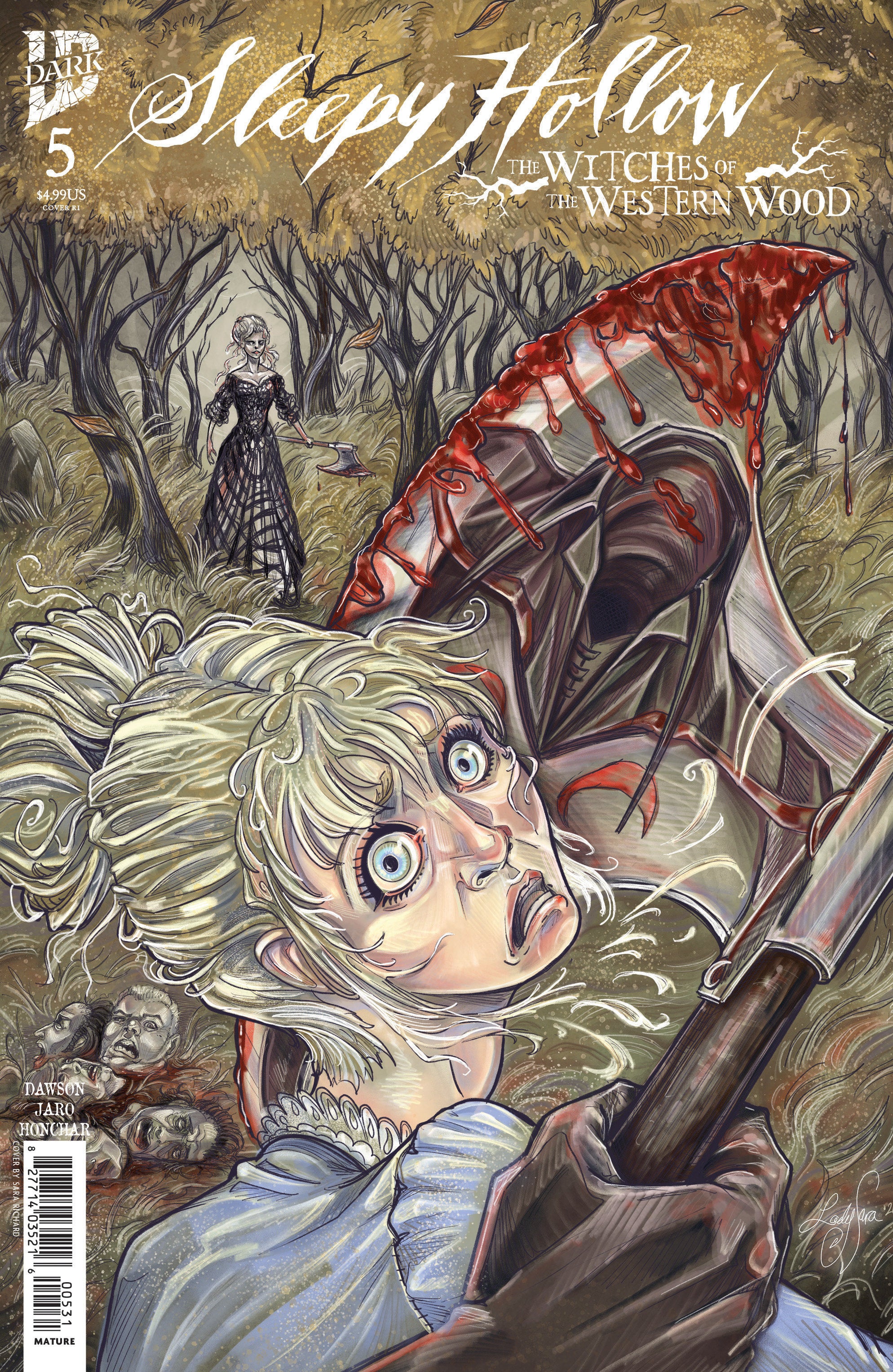 Sleepy Hollow: The Witches of the Western Wood #5 Variant RI (1:10) (Richard)