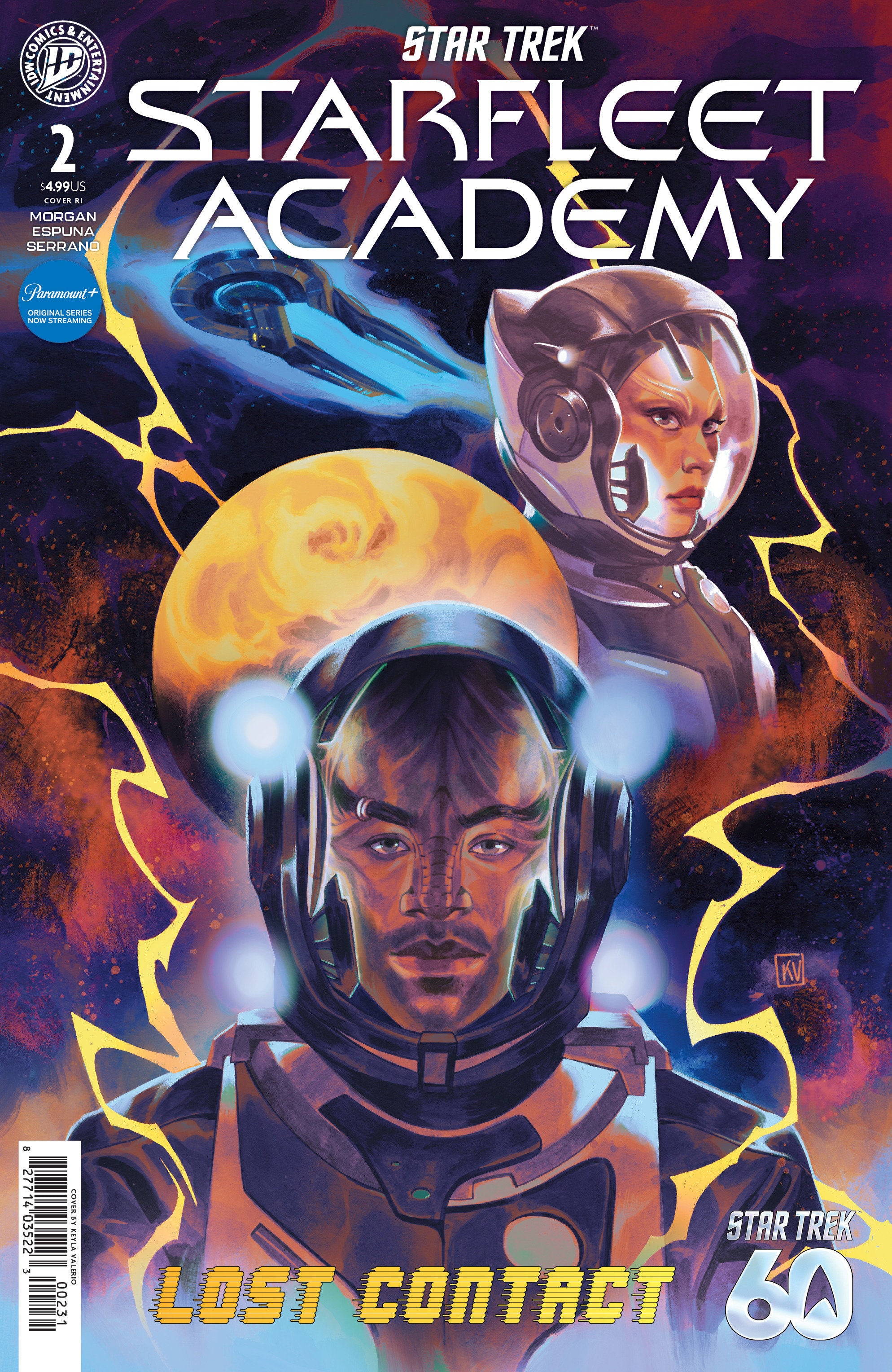 Star Trek: Starfleet Academy--Lost Contact #2 Variant RI (25) (Valerio)