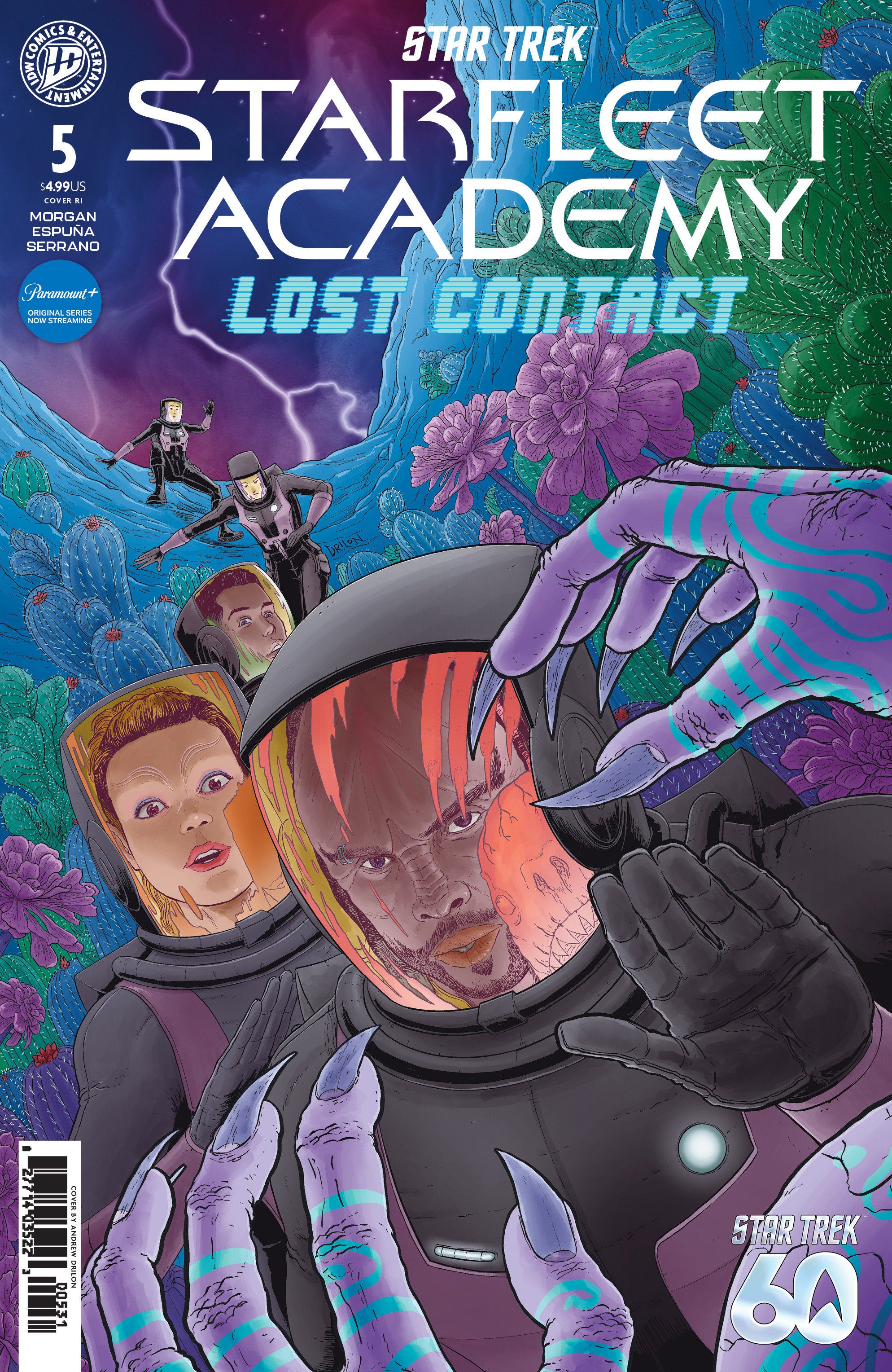Star Trek: Starfleet Academy--Lost Contact #5 Variant RI (1:10) (Drilon)