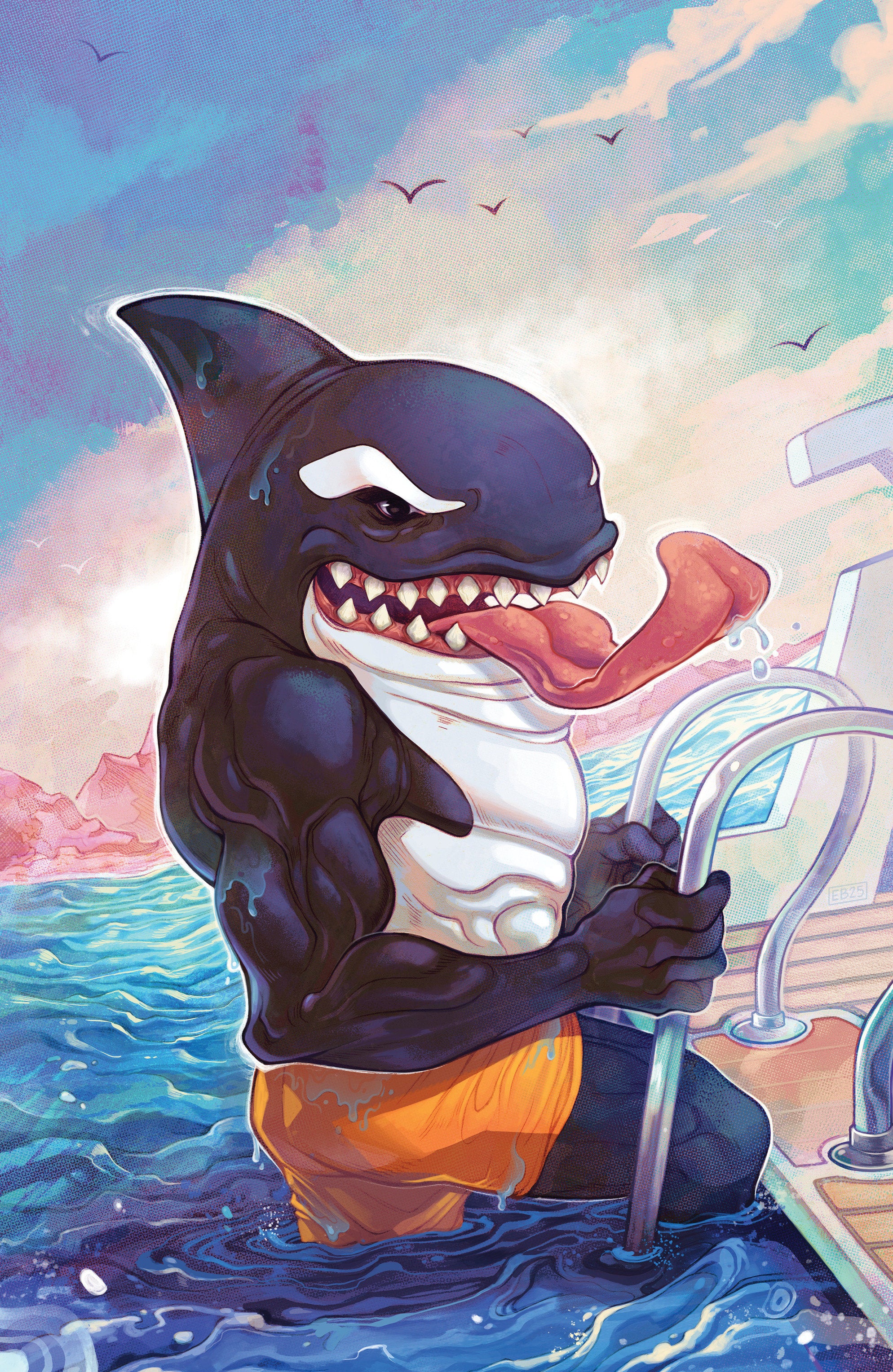 Street Sharks: Annual 2026 Variant RI (10) (Beals Full Art)