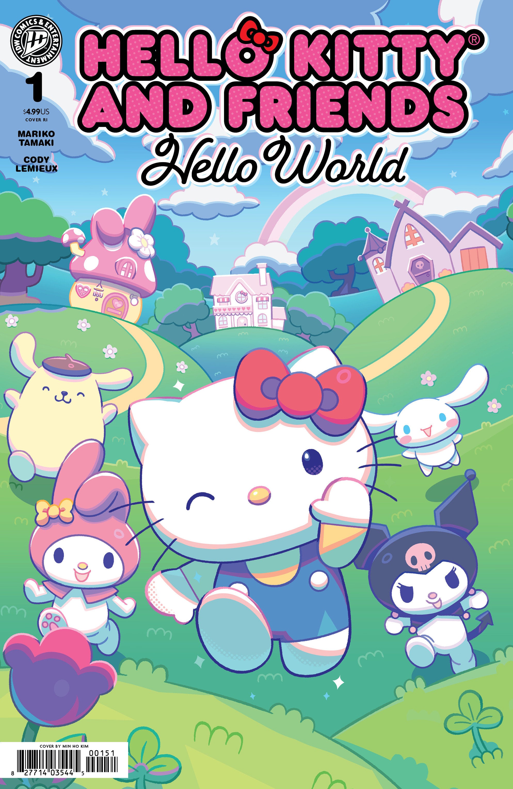 Hello Kitty and Friends: Hello World! #1 Variant RI (1:25) (Kim)