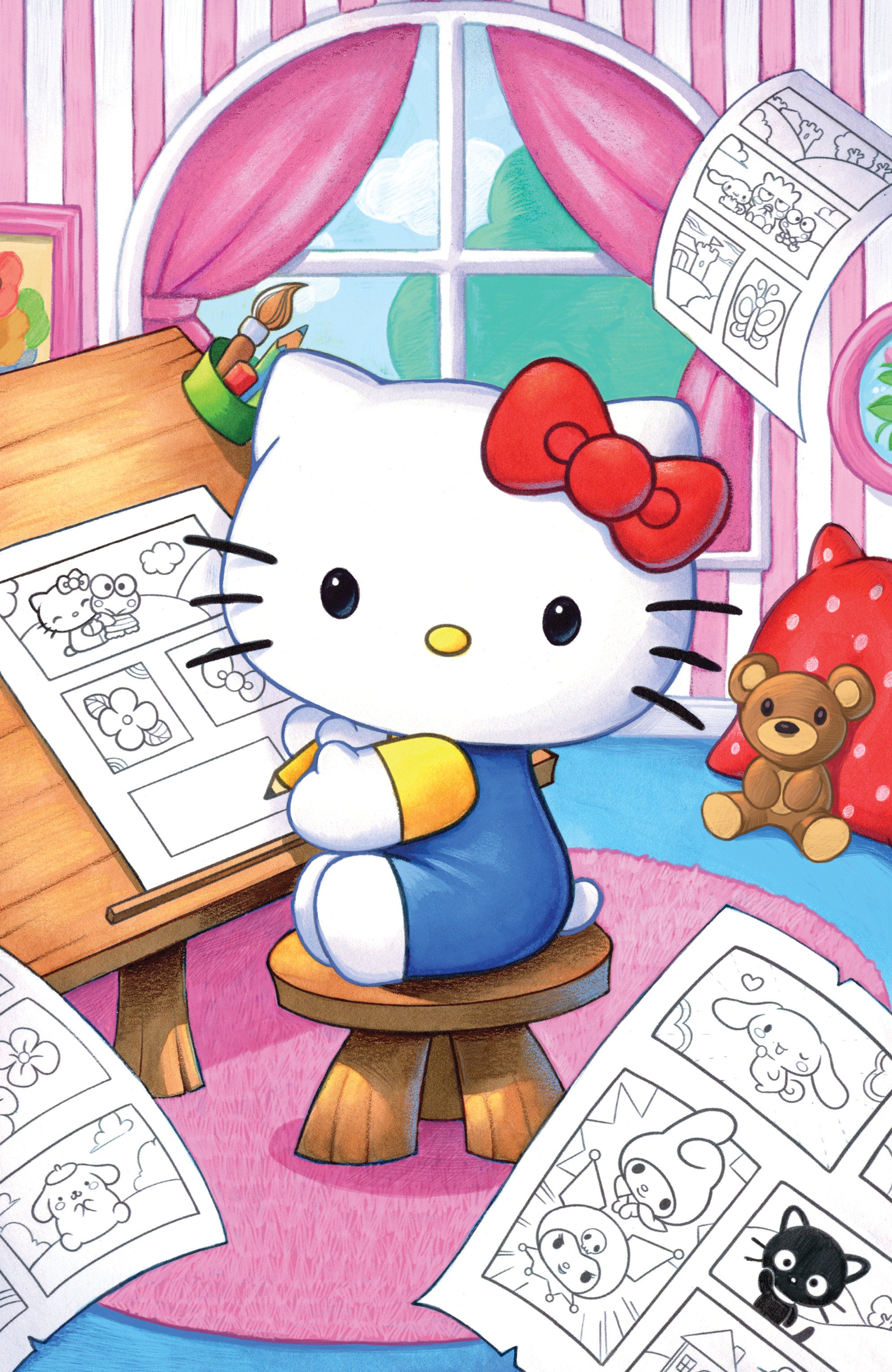 Hello Kitty and Friends: Hello World! #1 Variant RI (1:50) (Zullo Uminga Full Art)