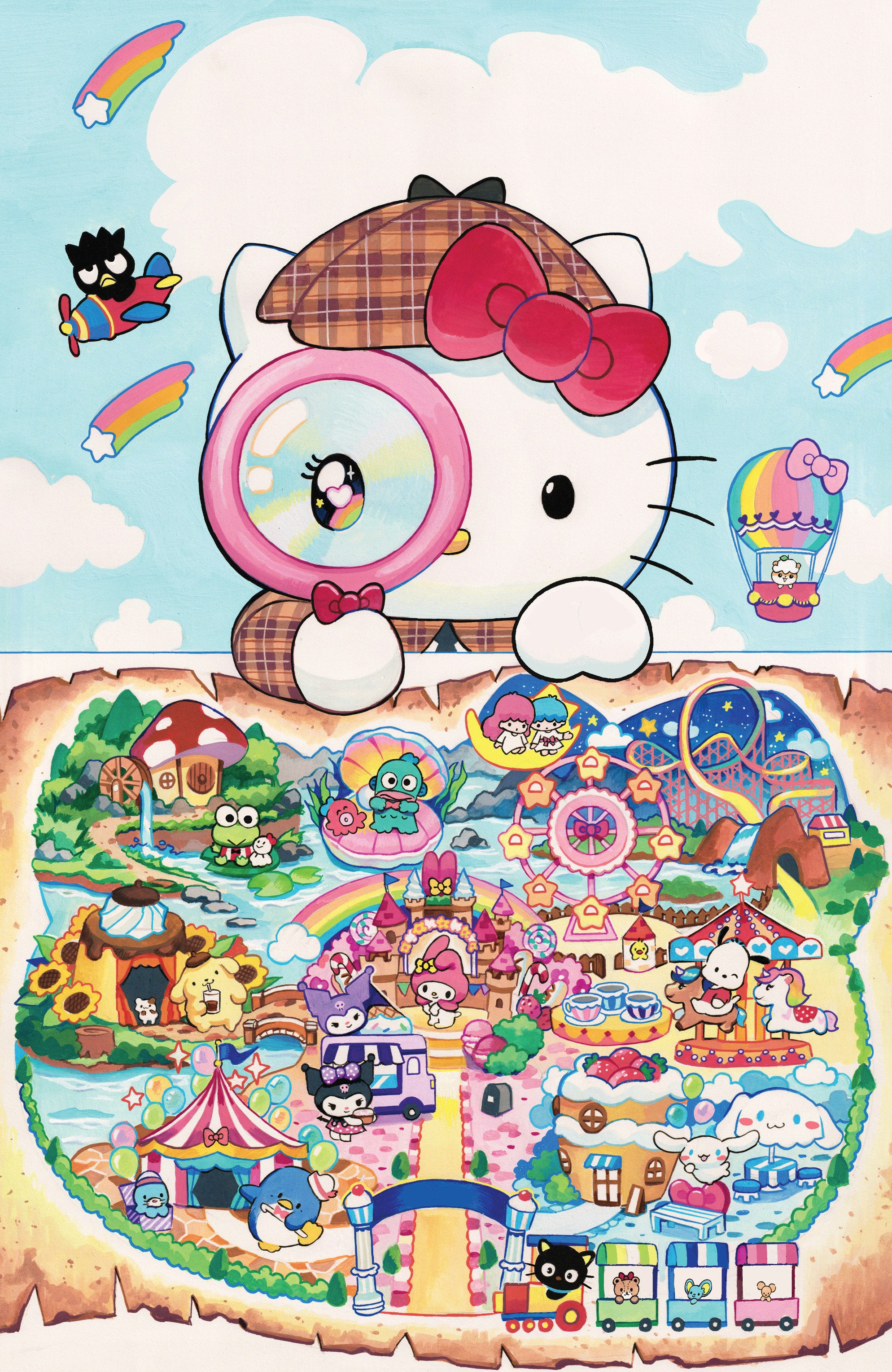Hello Kitty and Friends: Hello World! #1 Variant RI (1:100) (Gonzales Full Art)