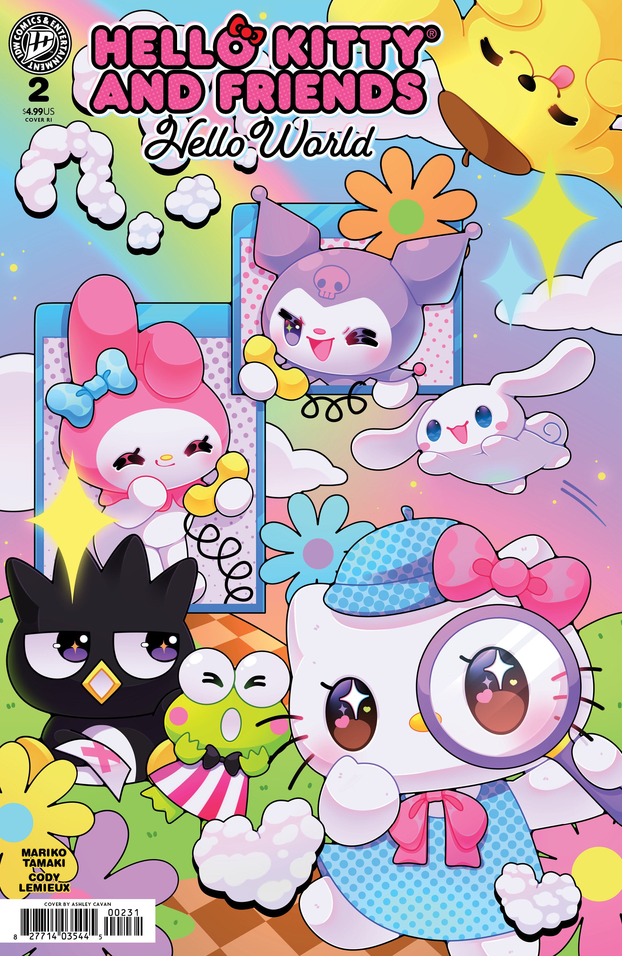 Hello Kitty and Friends: Hello World! #2 Variant RI (1:10) (Cavan)
