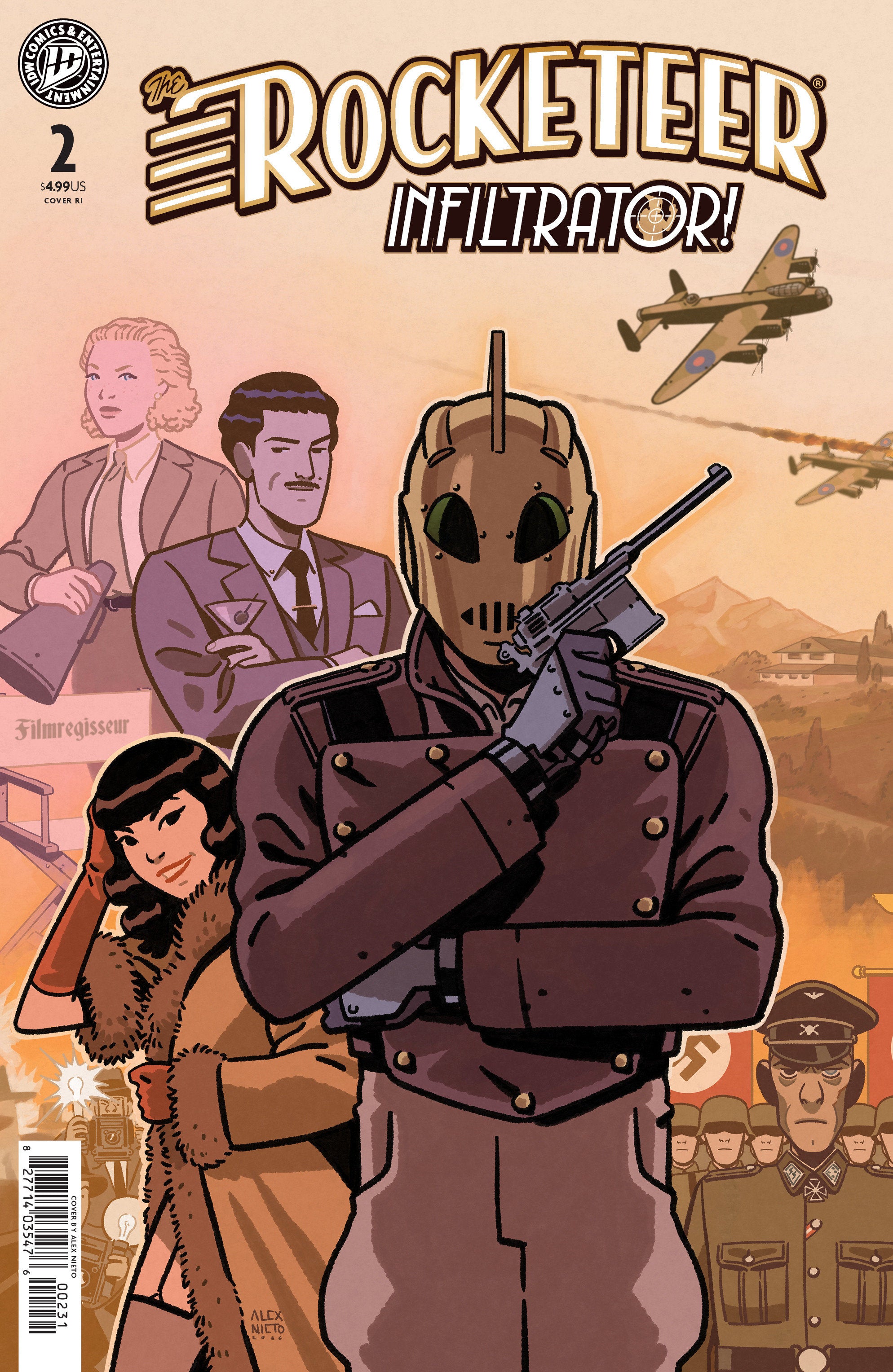 The Rocketeer: Infiltrator! #2 Variant RI (1:10) (Nieto)