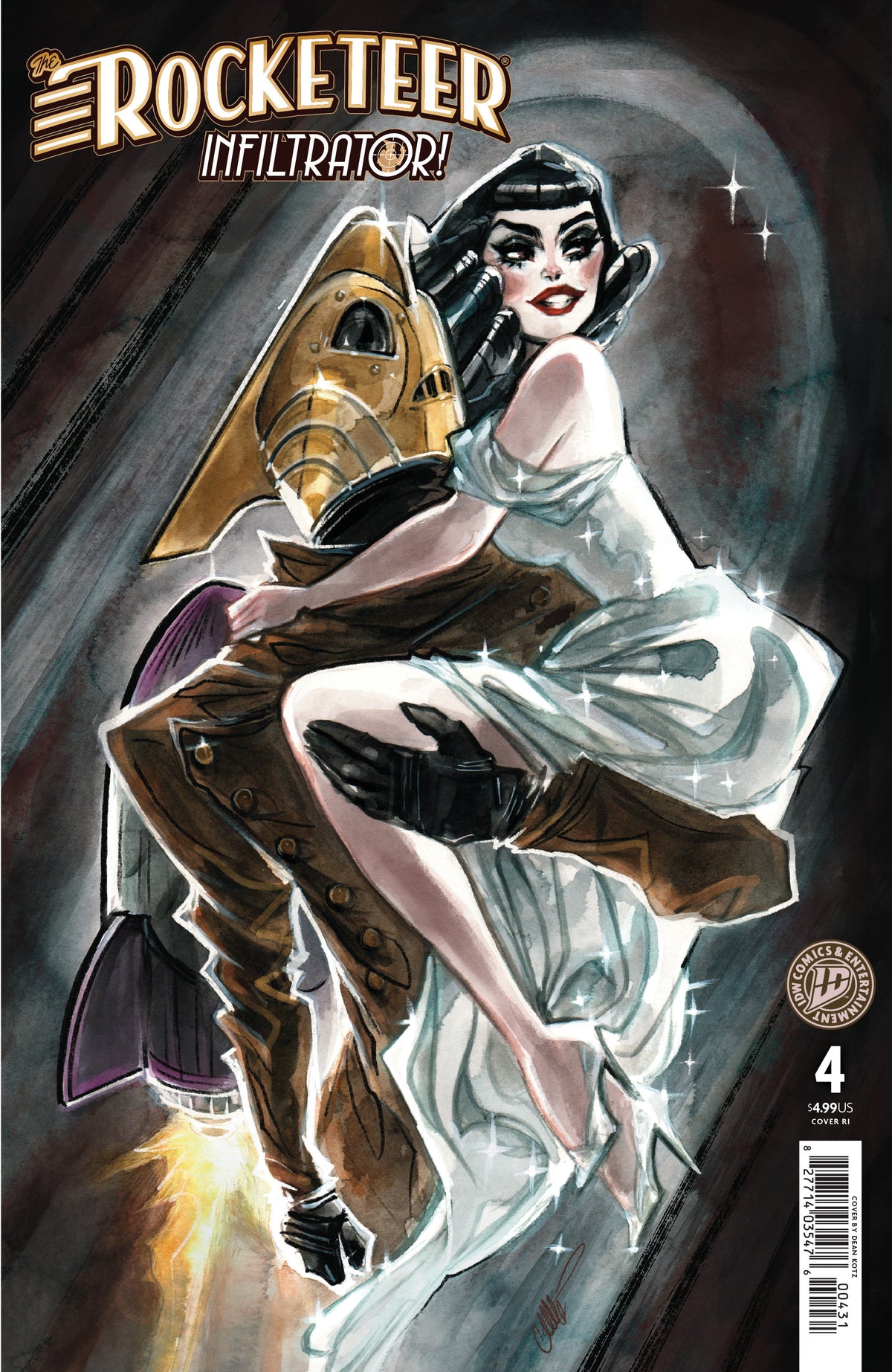 The Rocketeer: Infiltrator! #4 Variant RI (1:10) (Wyzgala)