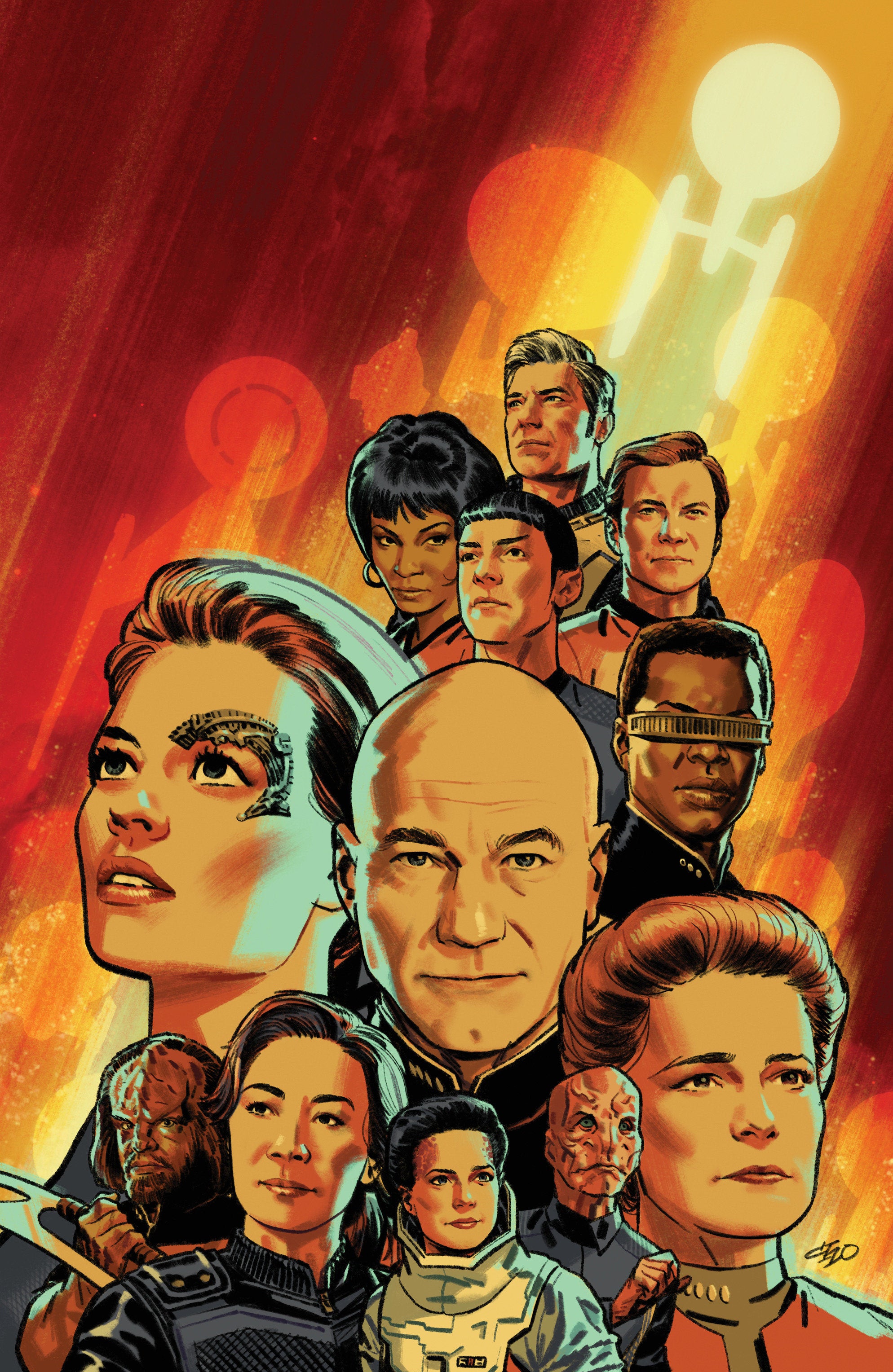 Star Trek: 60th Anniversary Special Variant RI (1:25) (Cho Full Art)