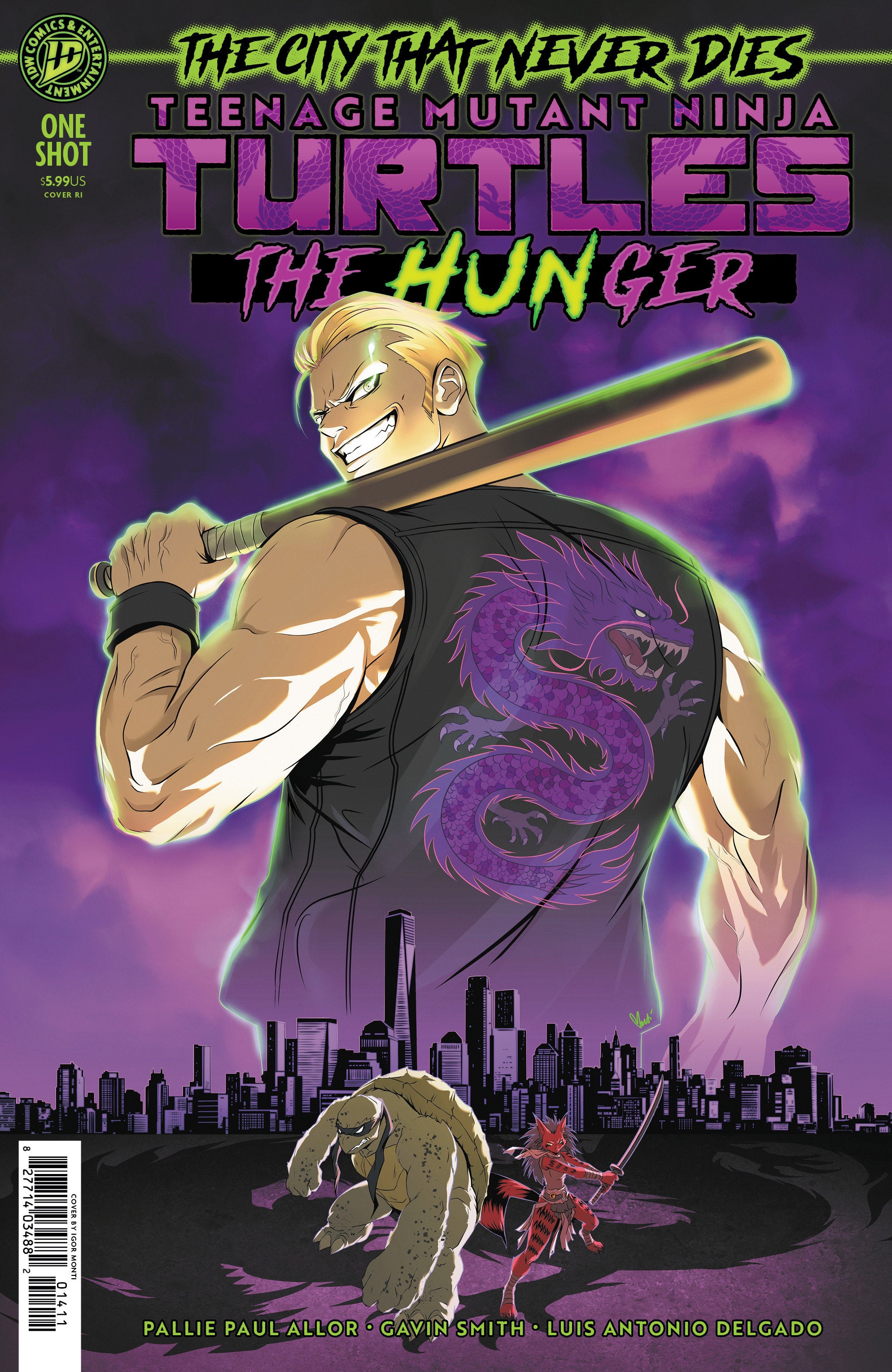 Teenage Mutant Ninja Turtles: The Hunger Variant RI (1:10) (Monti)