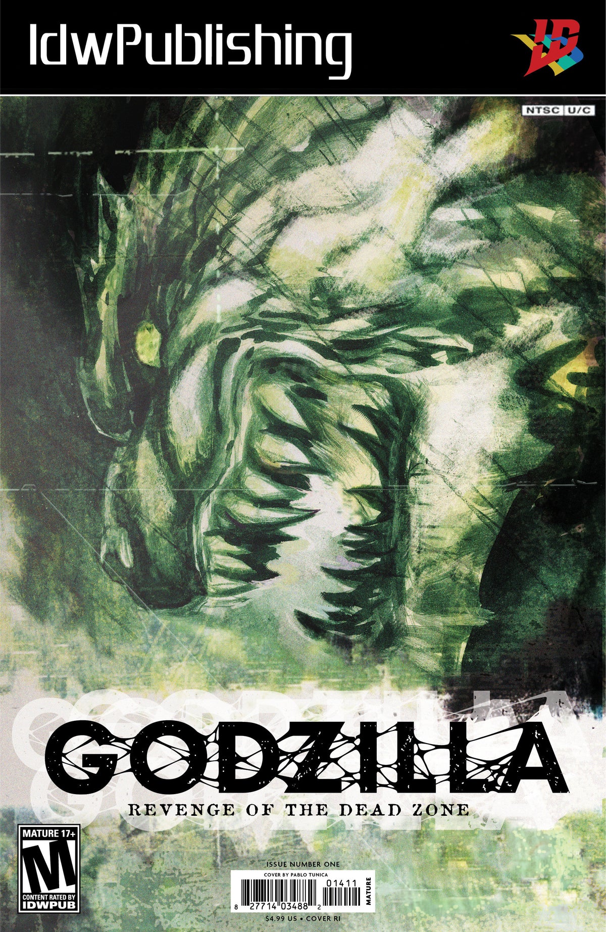 Godzilla: Revenge of the Deadzone [Kai-Sei Era] #1 Variant RI (1:10) (Tunica Videogame Homage Variant)