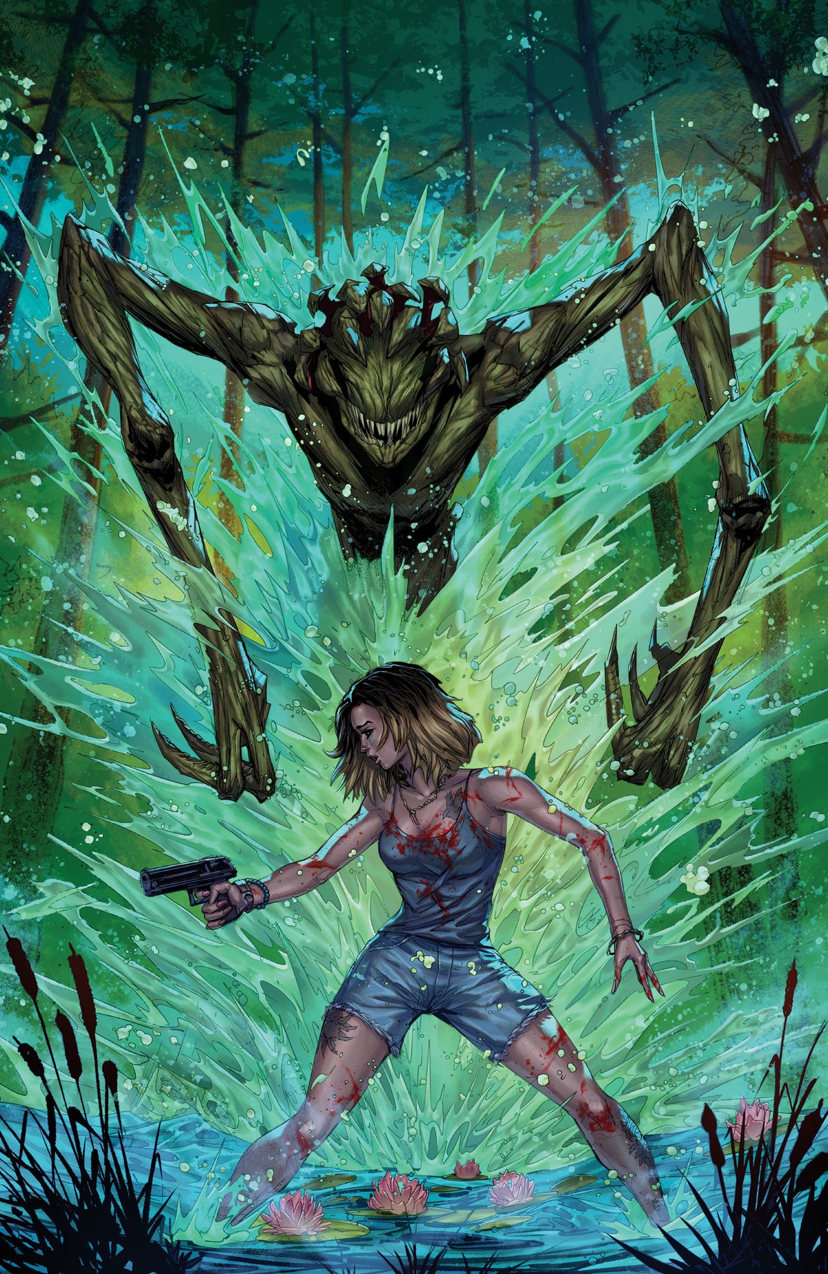 A Quiet Place: Rising Tides #1 Variant RI (1:25) (Kirkham Full Art)