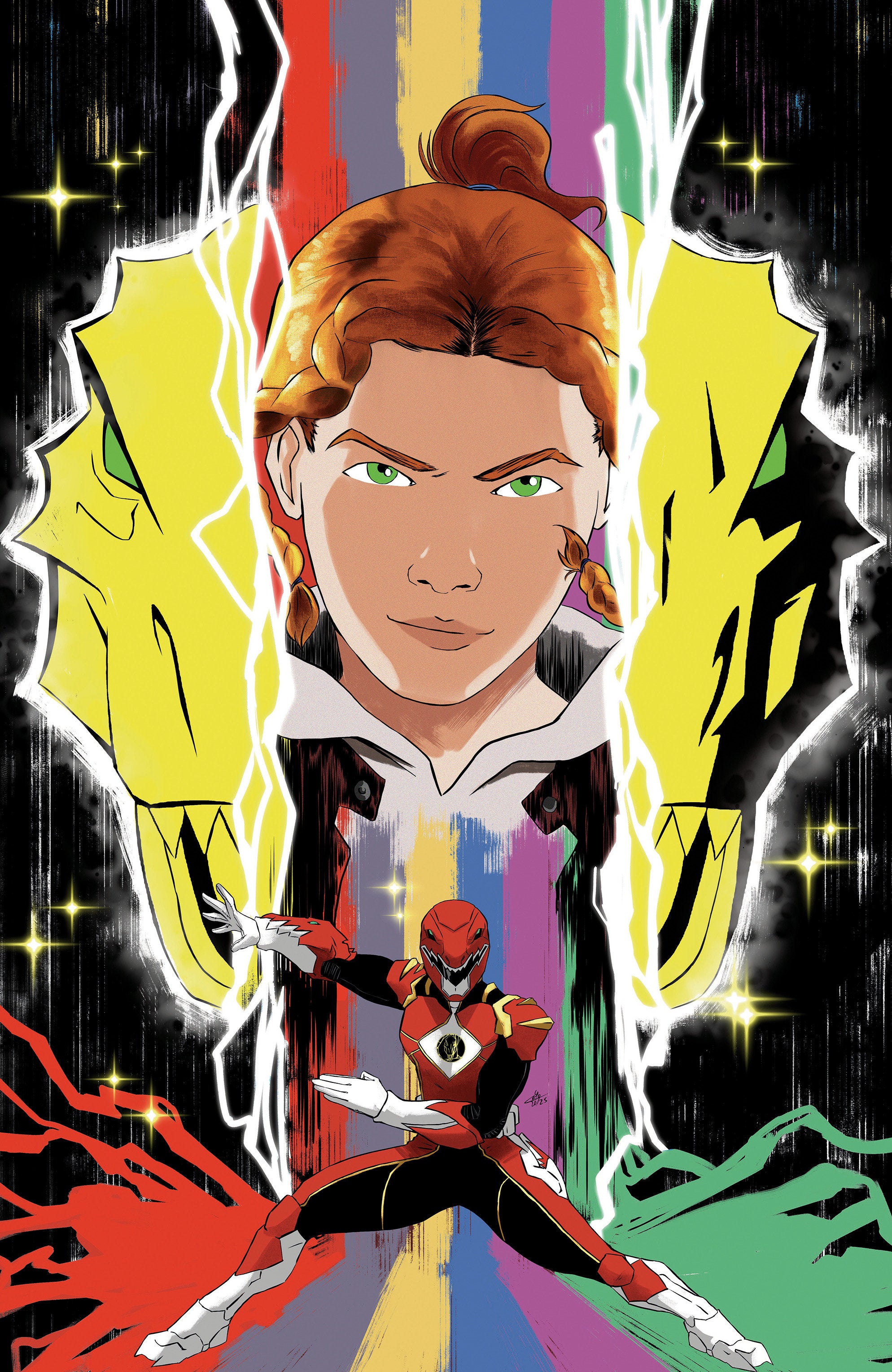 Power Rangers Prime #16 C 1:10 INCV (Full Art, Lockheart)