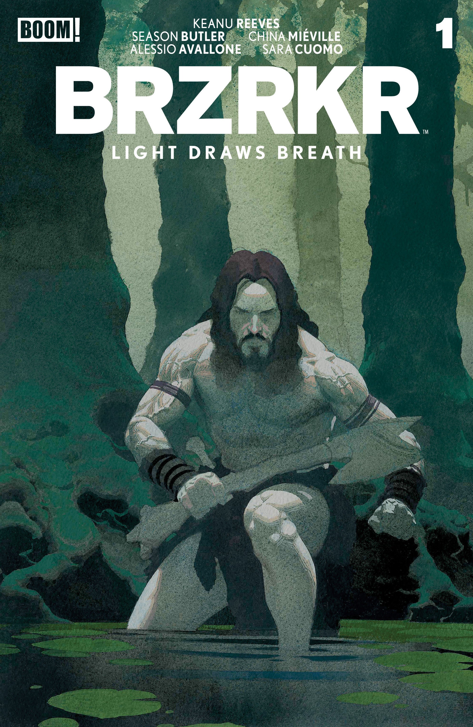 BRZRKR: Light Draws Breath #1 C Variant (Full Art, Foil, Ribic)