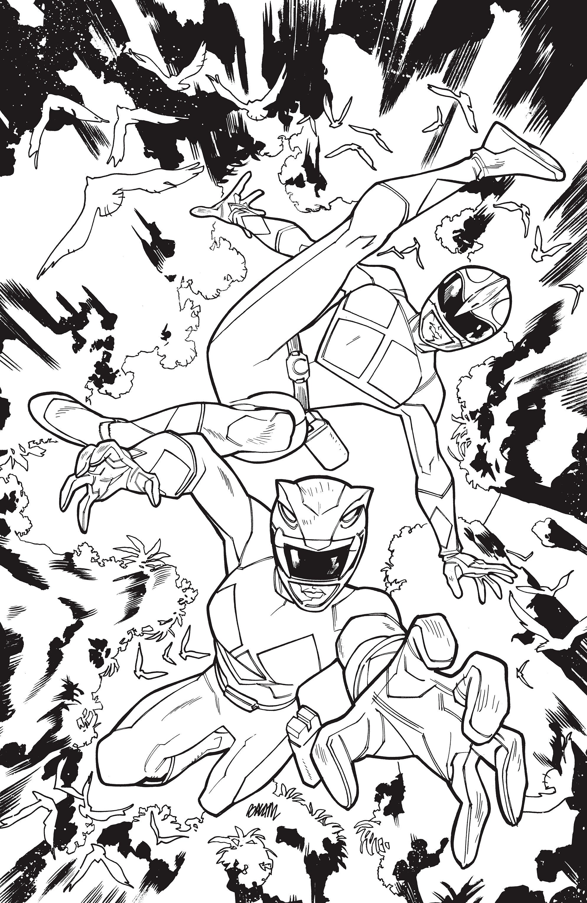 Mighty Morphin Power Rangers (2026) #3 H 1:25 INCV Variant (Full Art, Balám)