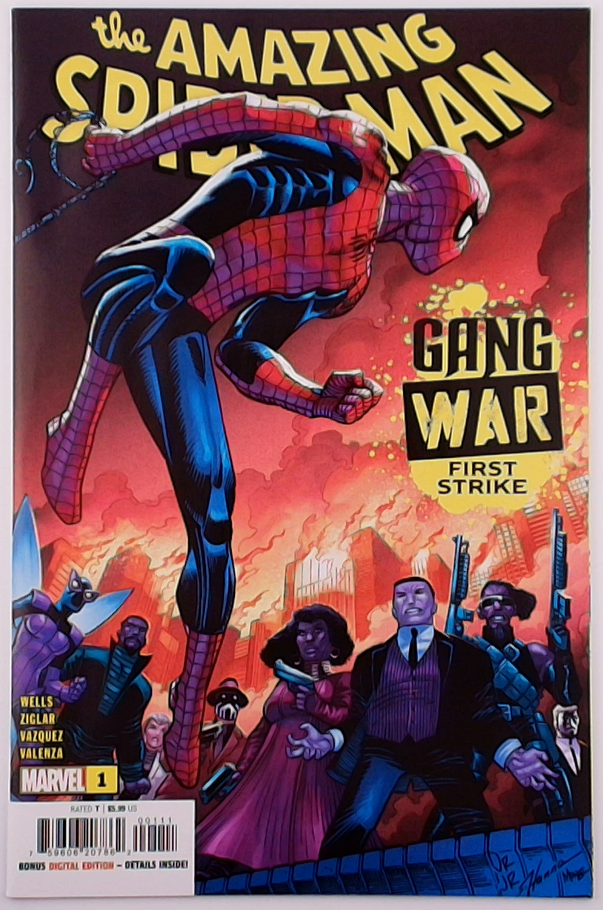Amazing Spider-Man: Gang War - First Strike #1A