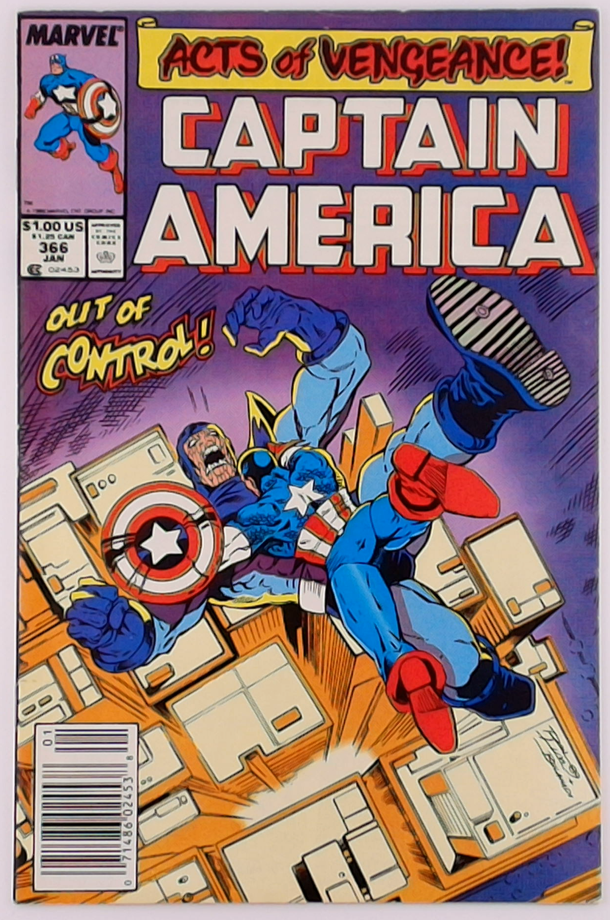 Captain America v.1 #366