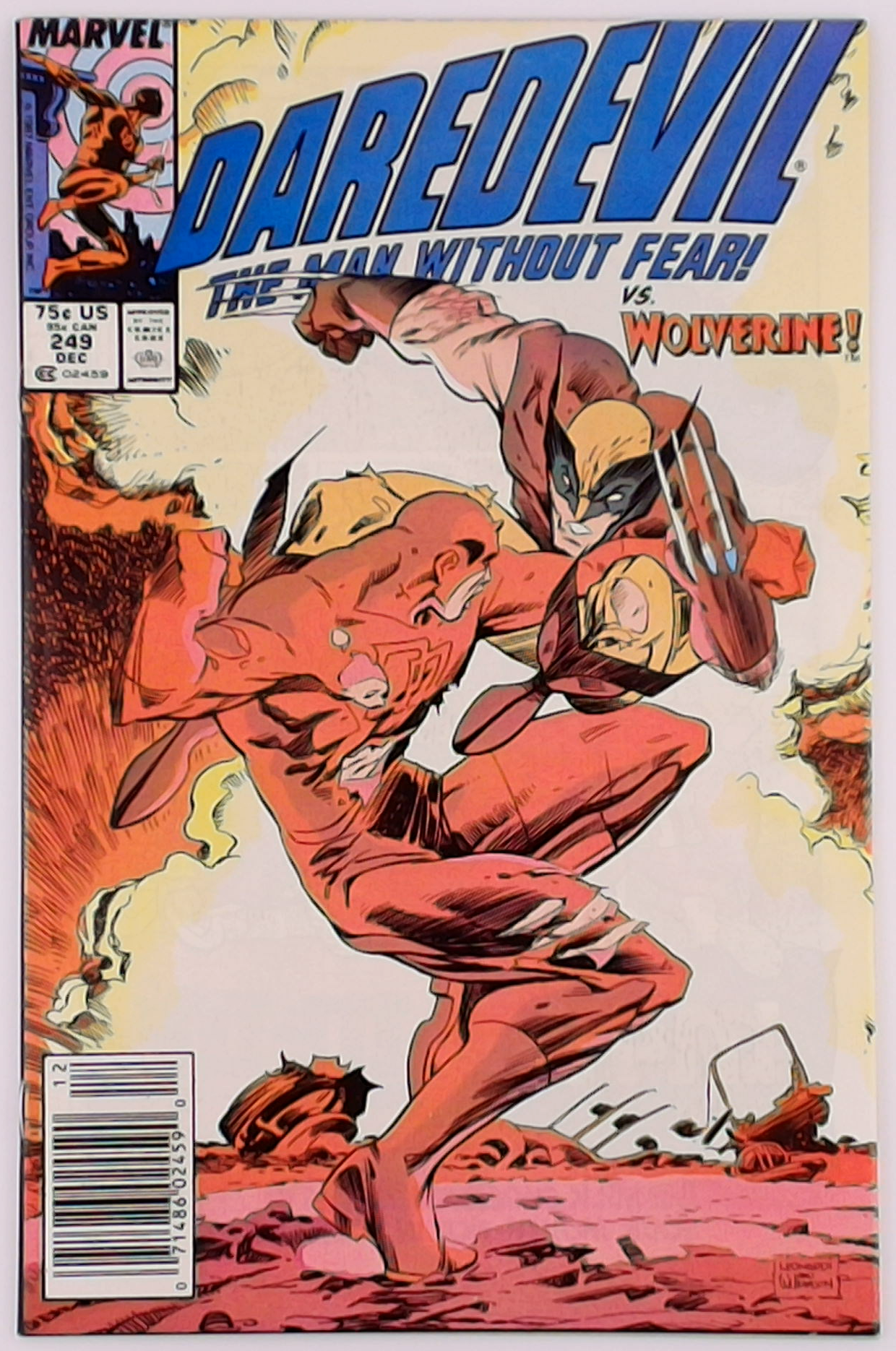 Daredevil v.1 #249B Newsstand Edition