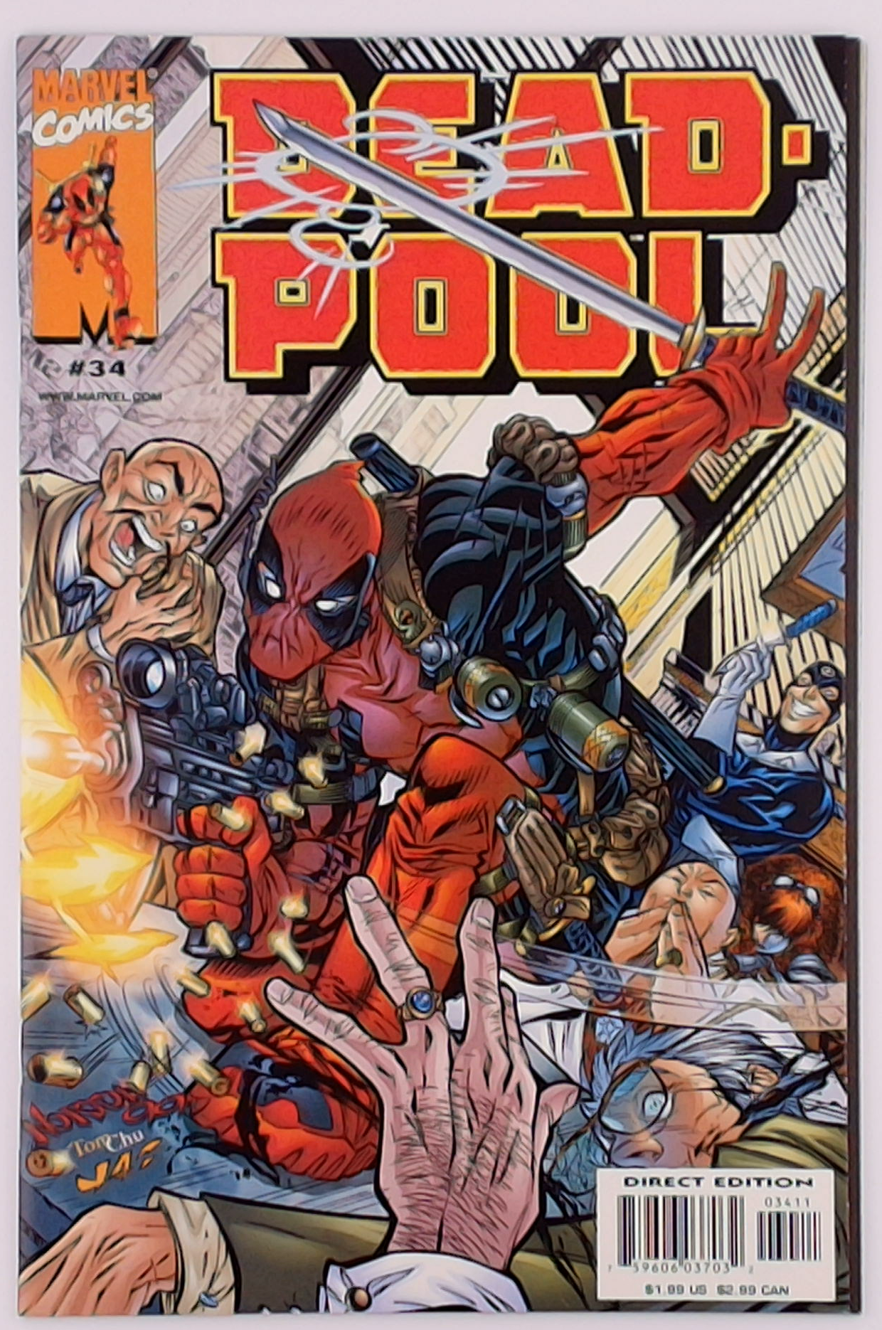 Deadpool v.2 #34A