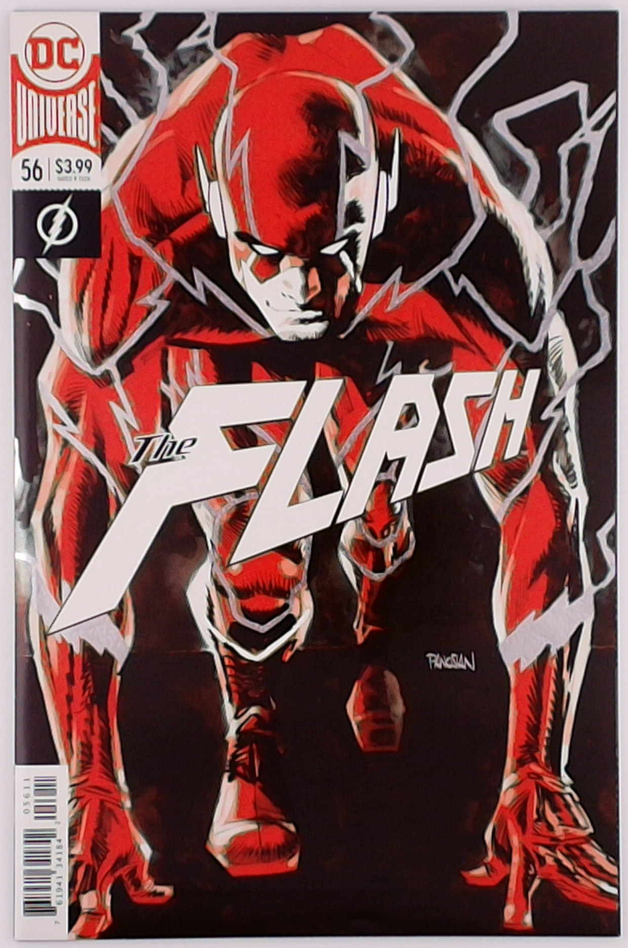 Flash v.5 #56A Regular Dan Panosian Enhanced Foil Cover